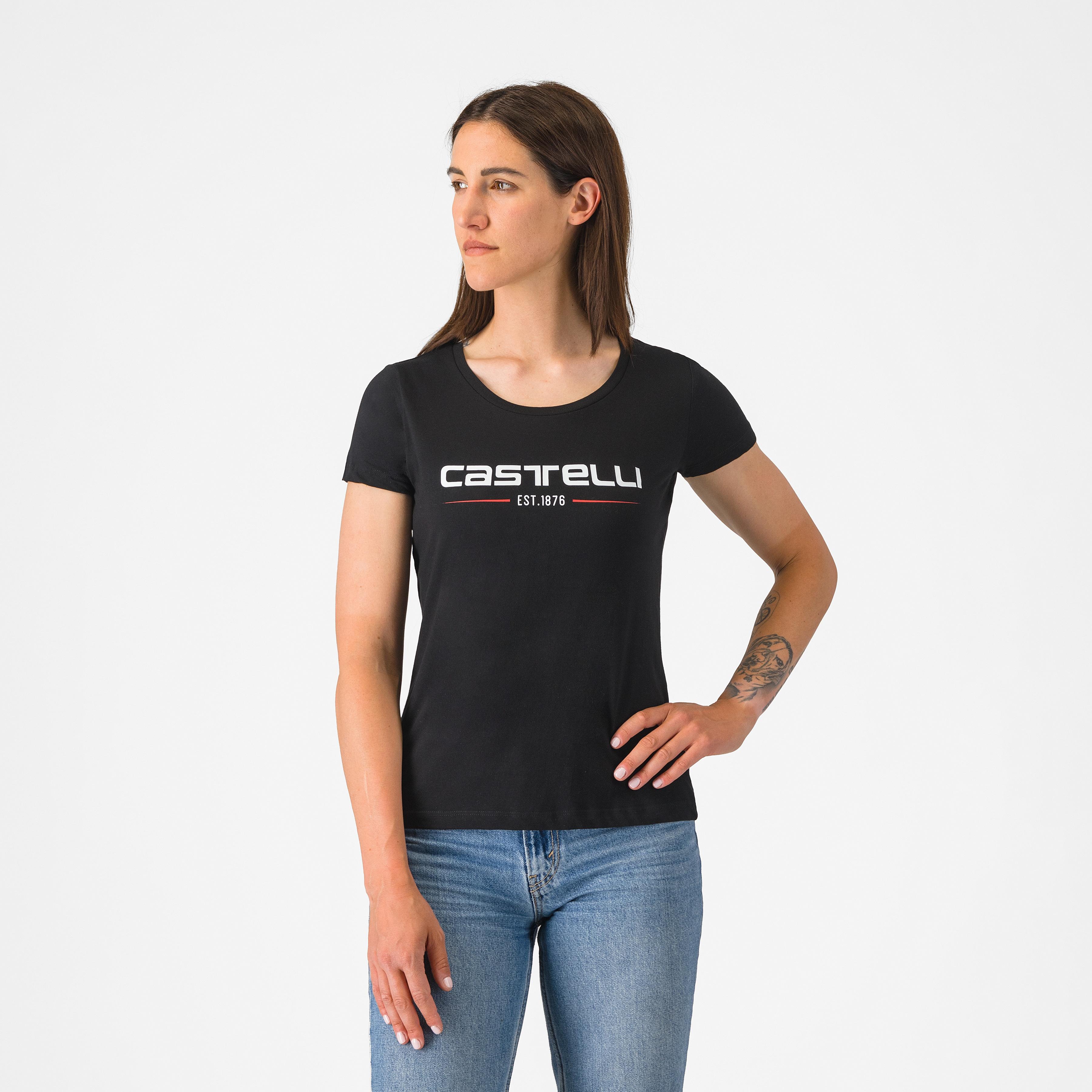 Castelli '76 w t-shirt - black - castelli