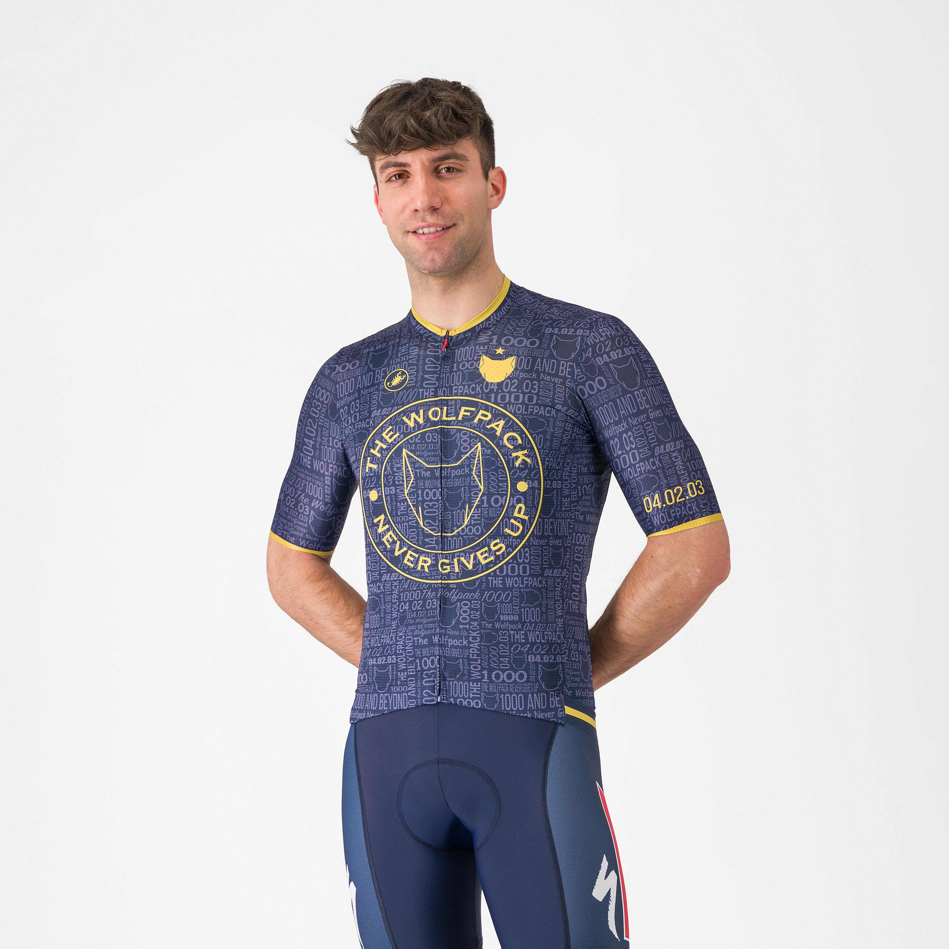 Wolfpack 1000 victory - belgian blue/gold - castelli