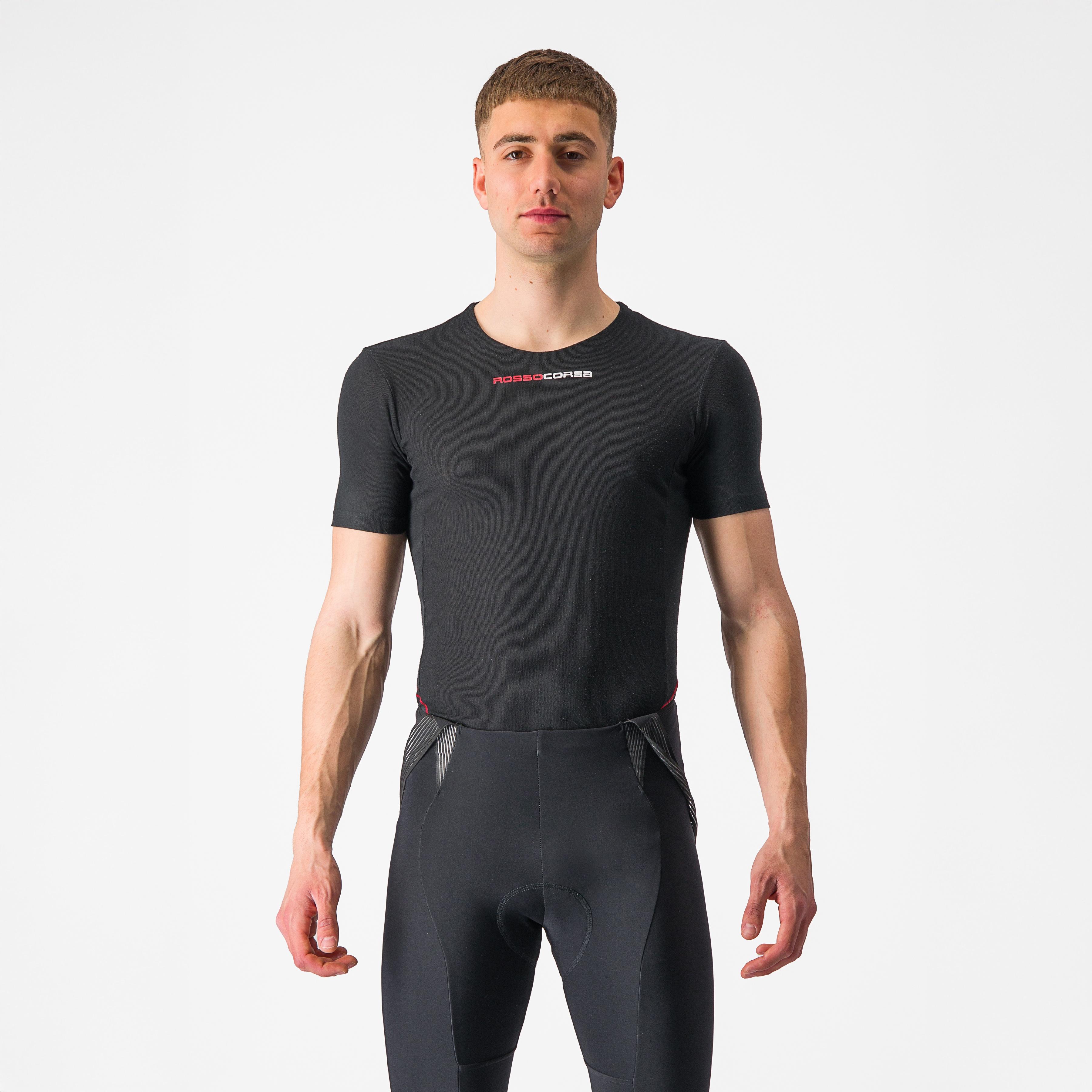 Prosecco tech short sleeve - black - castelli