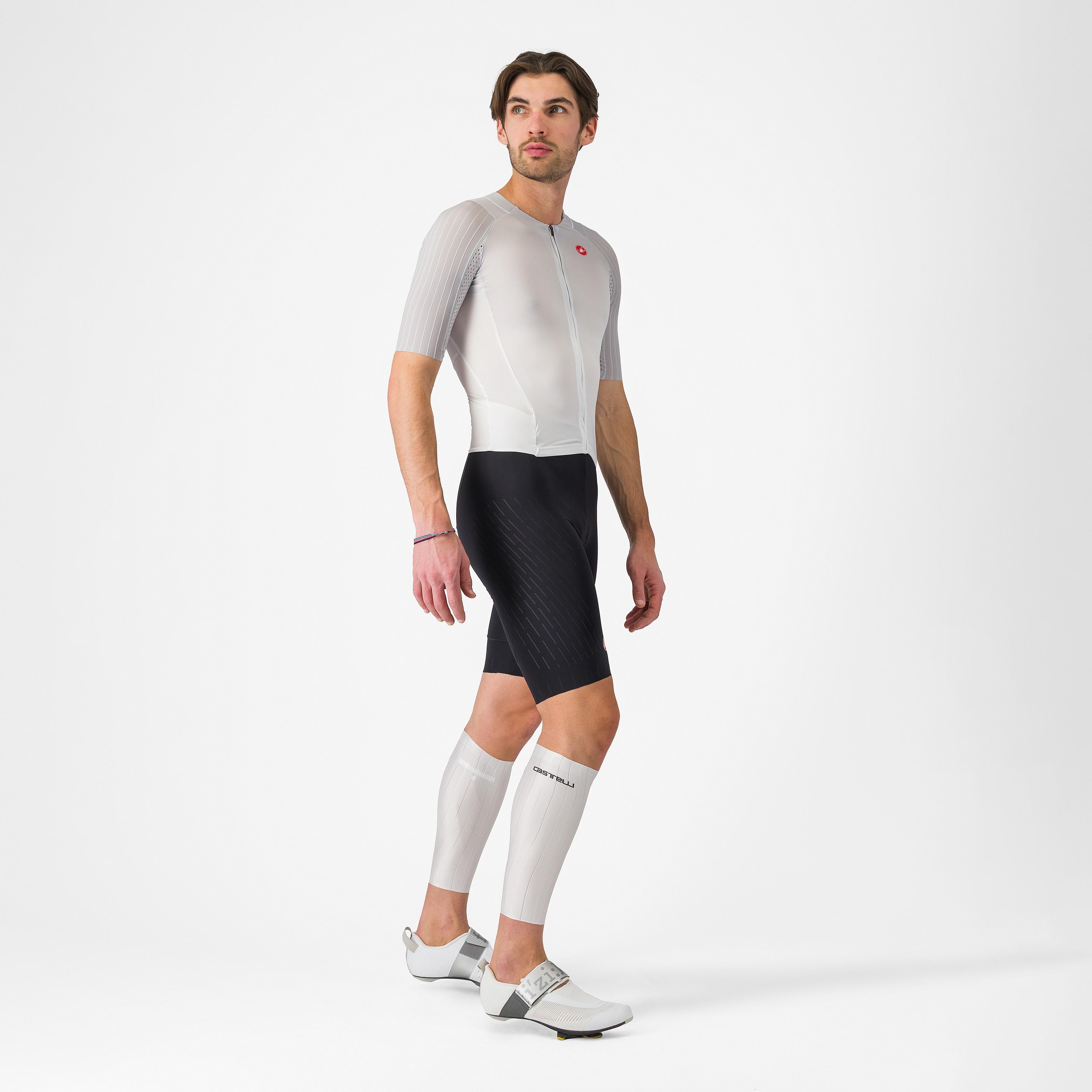 Free sanremo 3 suit short sleeve - white/black - castelli
