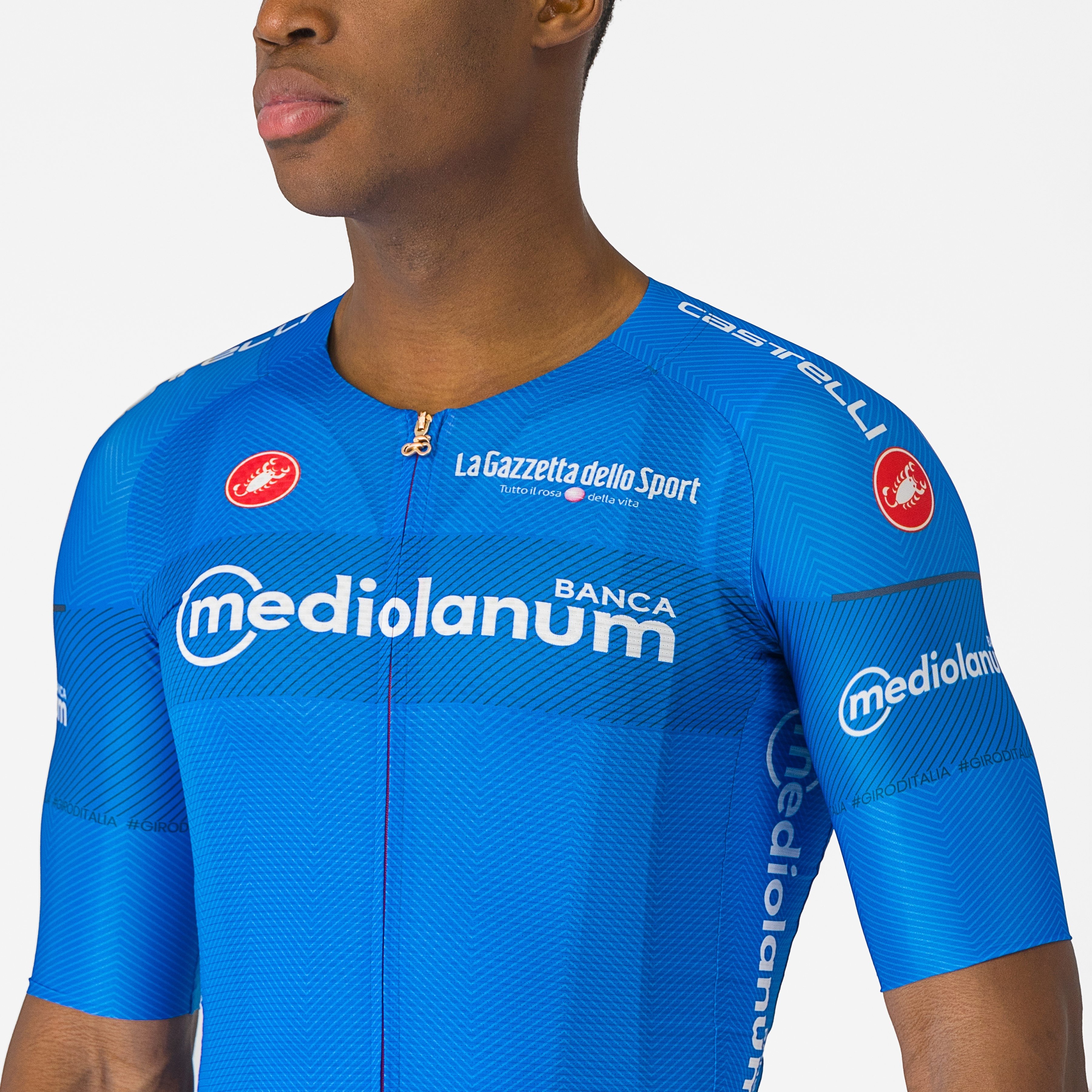 #giro107 race jersey - azzurro - castelli