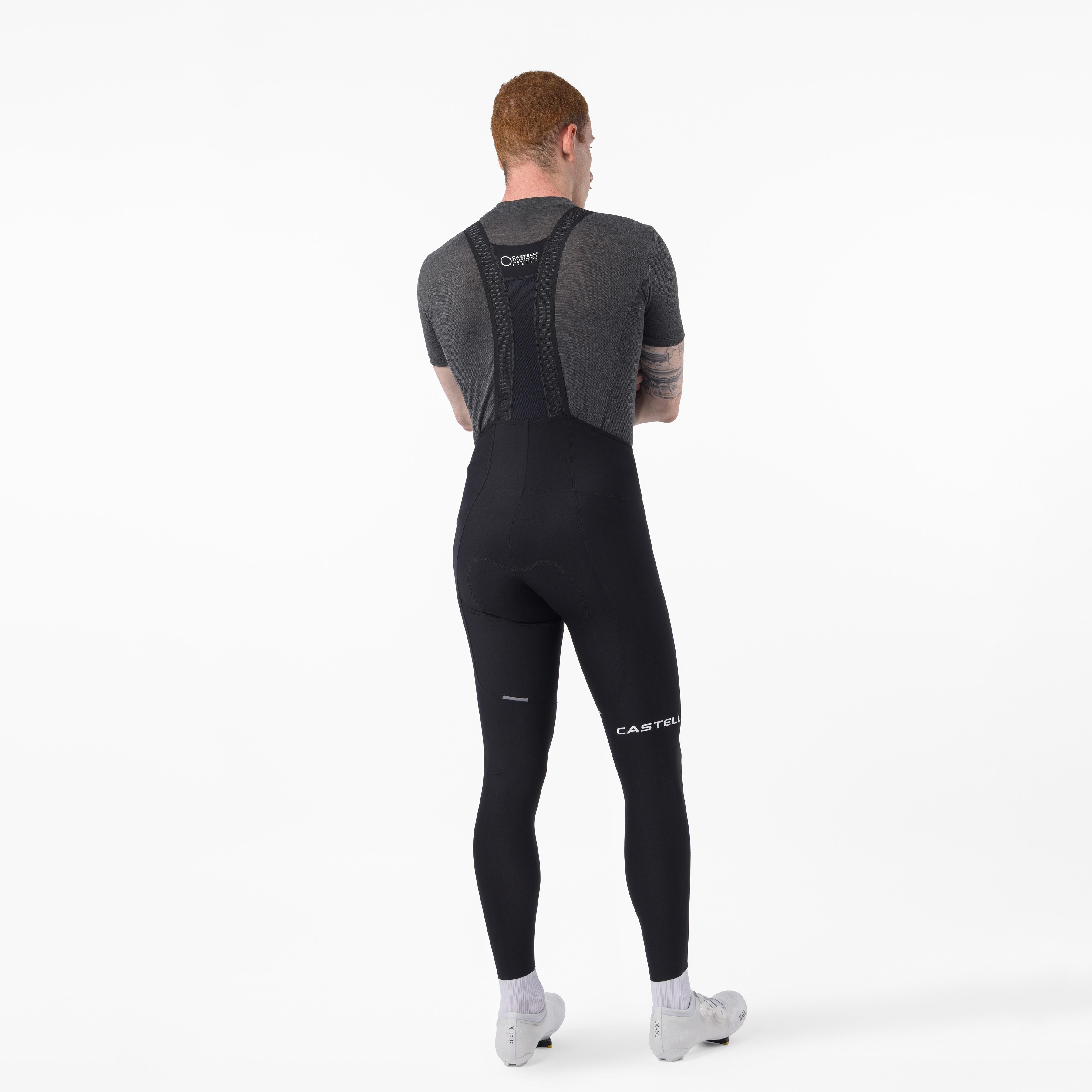Espresso trnstn bibtight - black - castelli