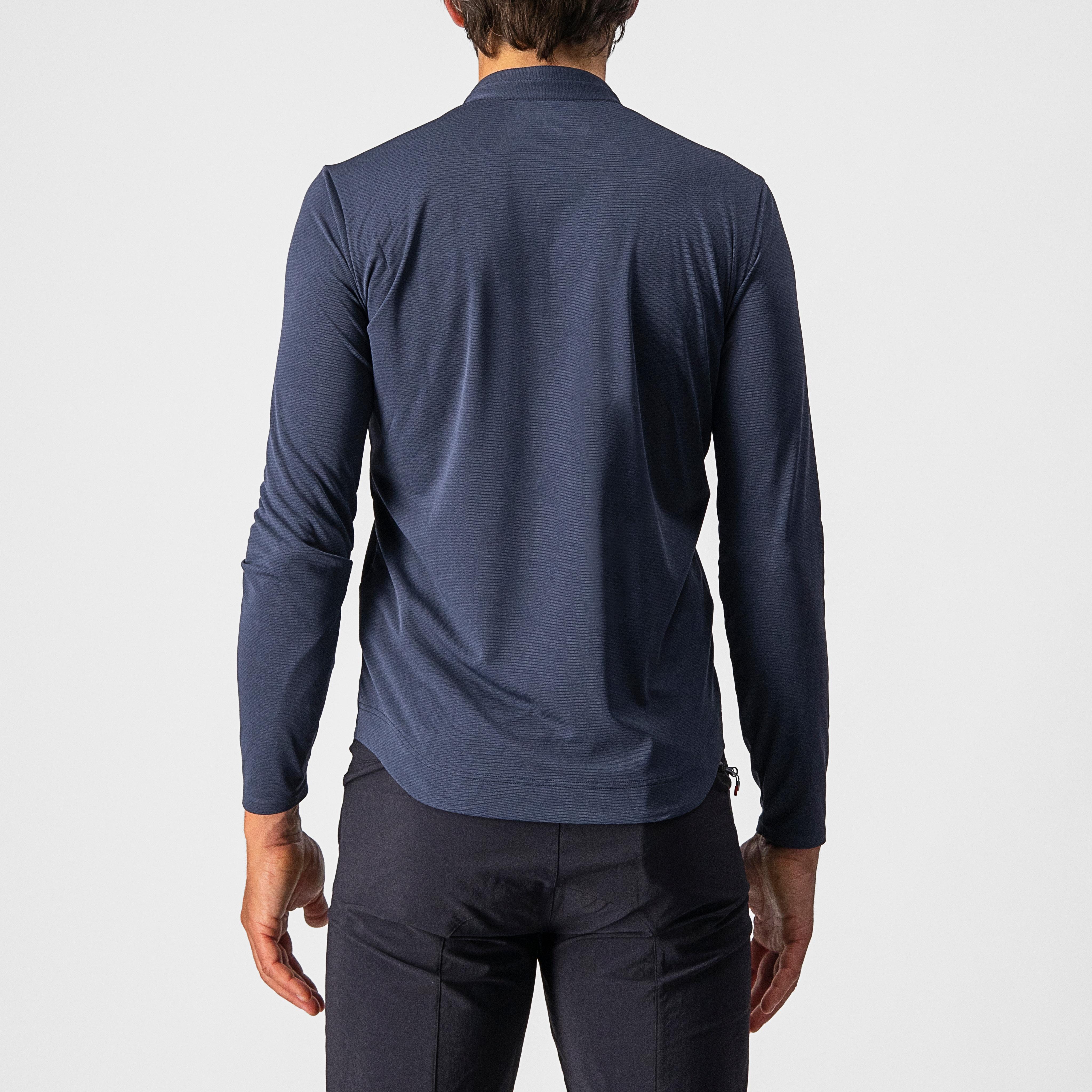 Tech 2 henley ls - savile blue - castelli