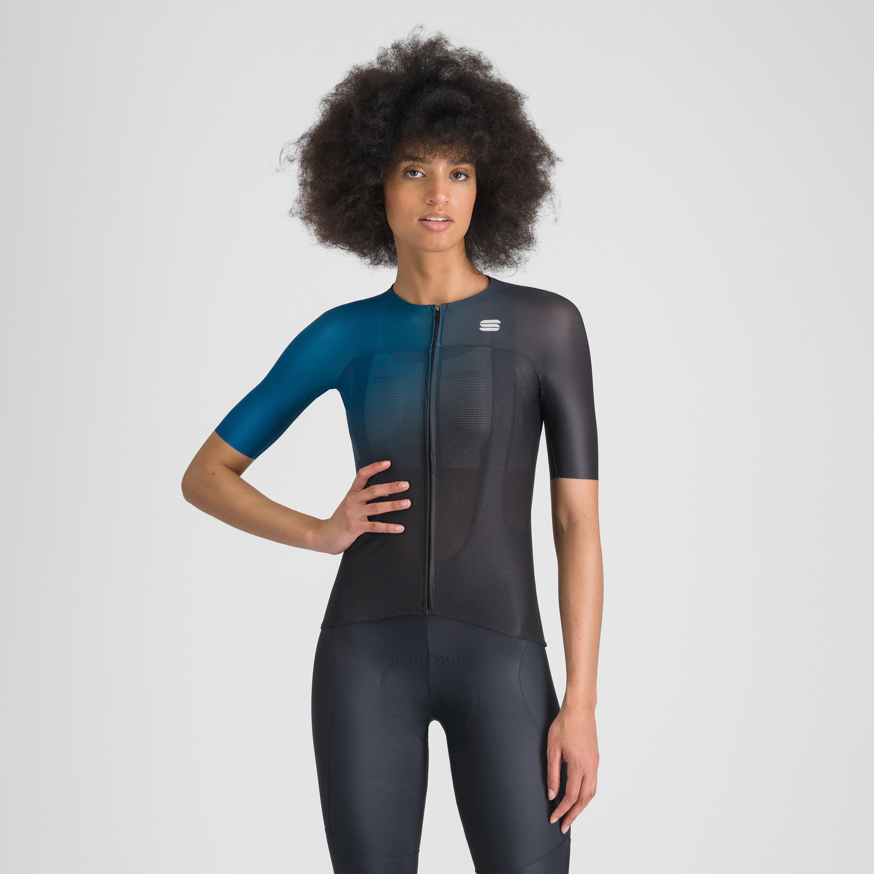 Light w jersey - teal blue/black - sportful
