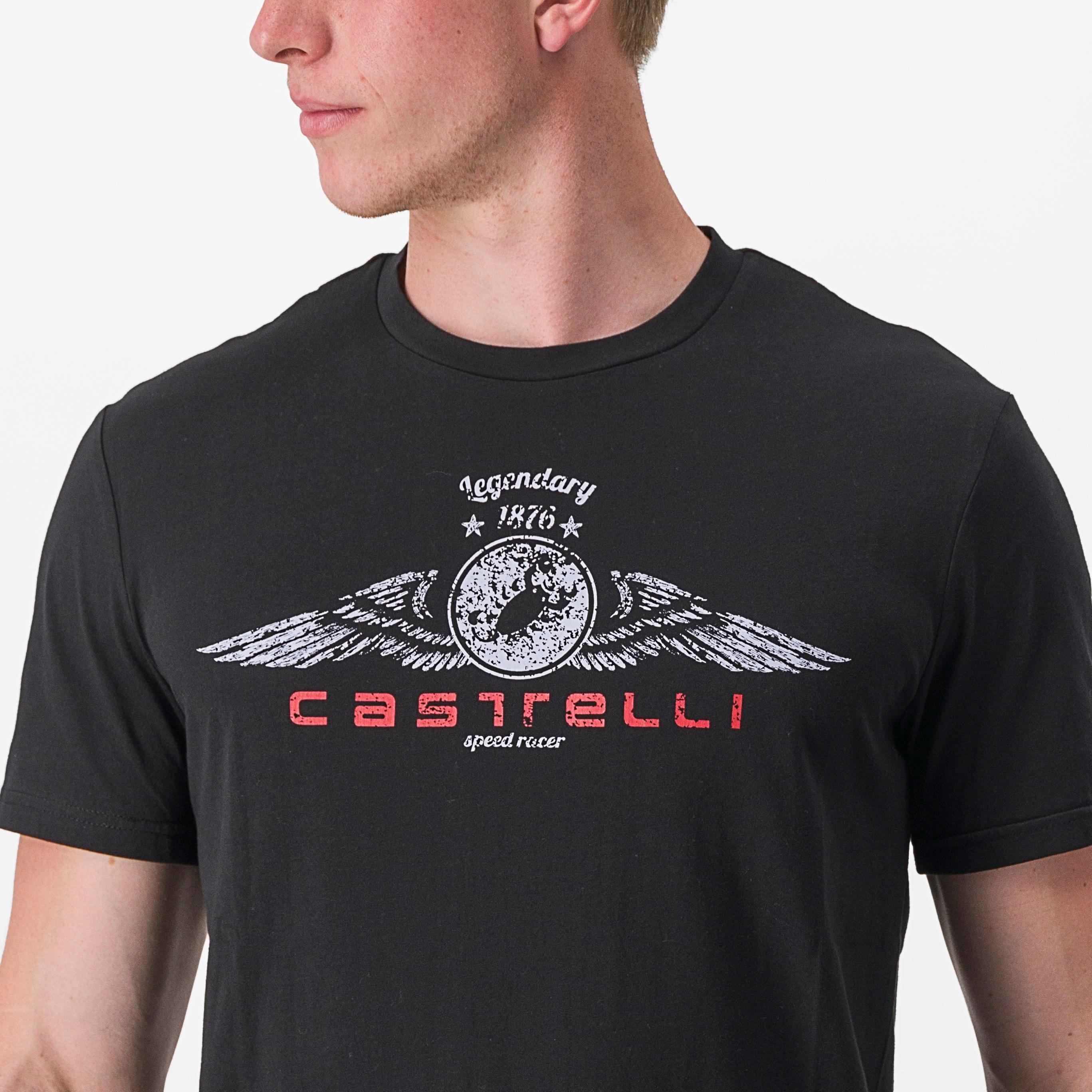 Armando 2 tee - black - castelli
