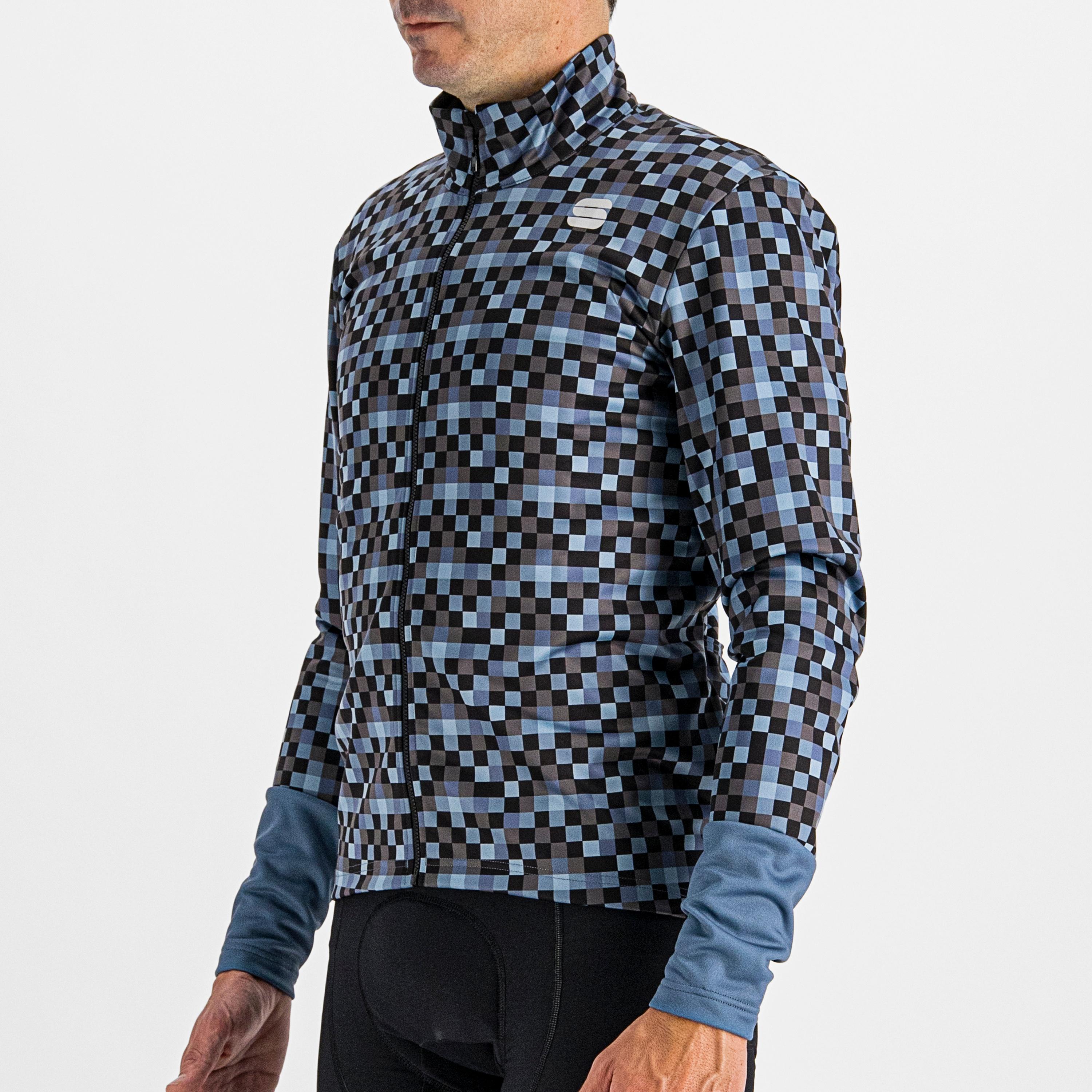 Pixel jacket - blue sea - sportful