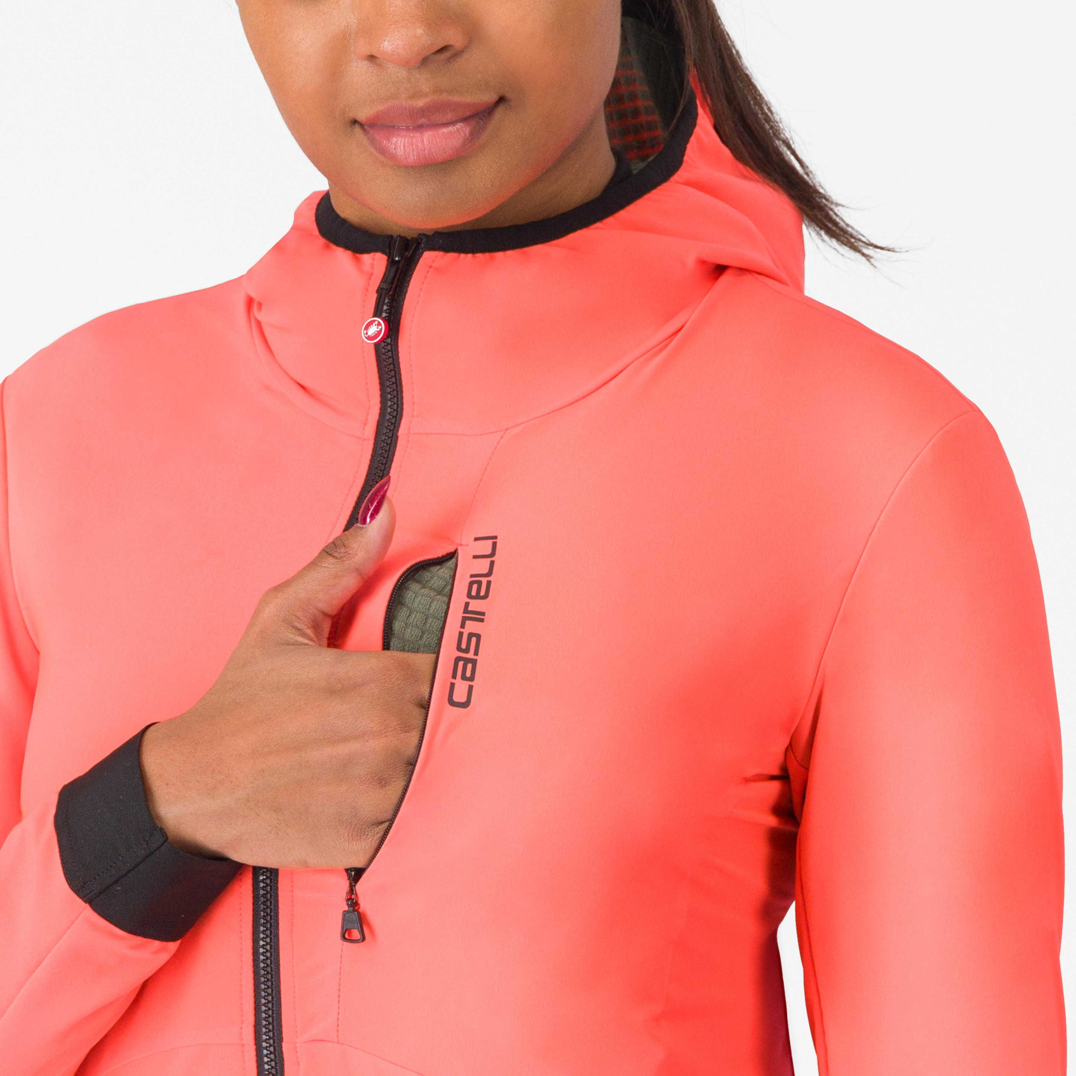 Fly unltd w jacket - brilliant pink - castelli
