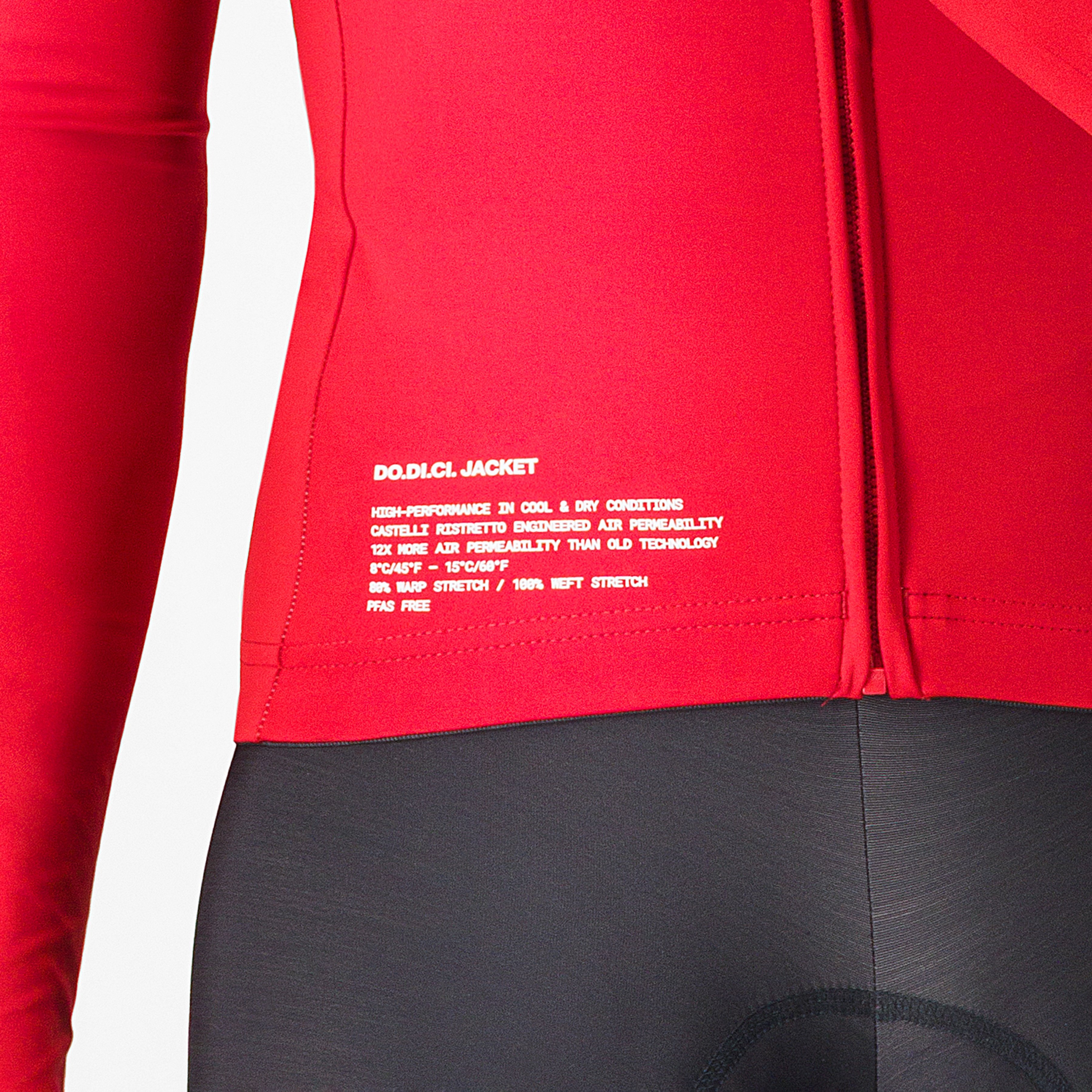 Do.di.ci. jacket - rich red - castelli