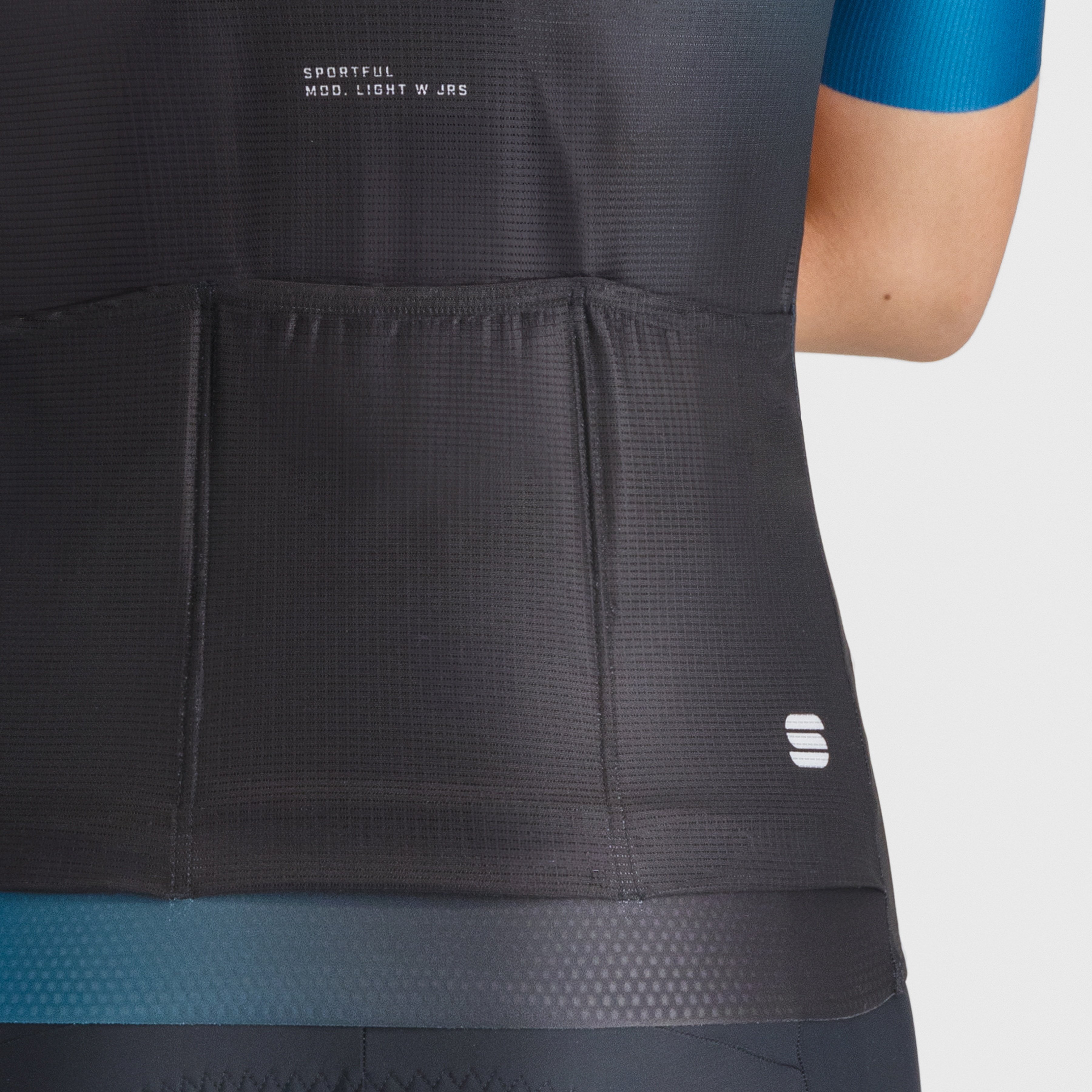 Light w jersey - teal blue/black - sportful