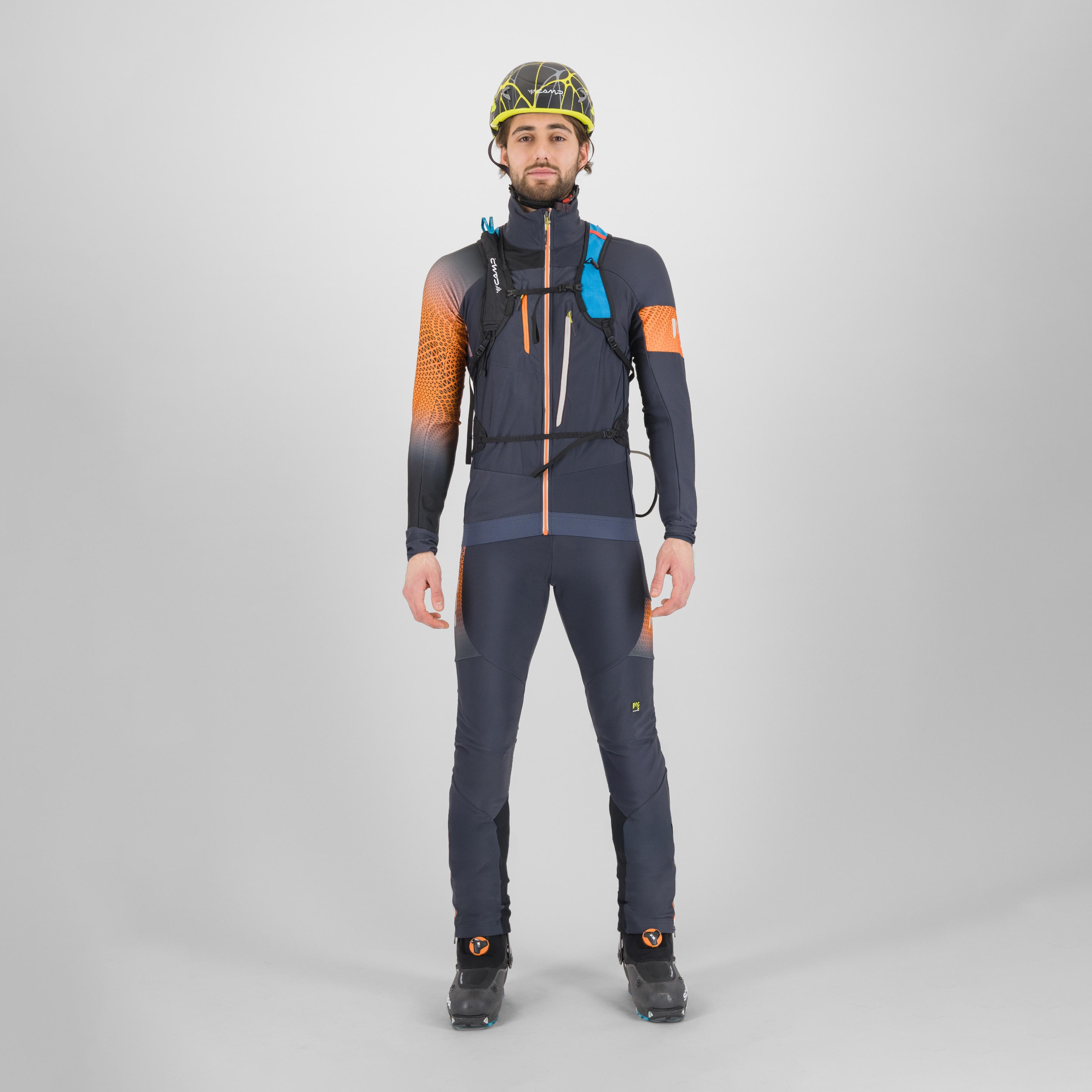 Alagna 2.0 jacket - woodl.gray/vibr.orange - karpos