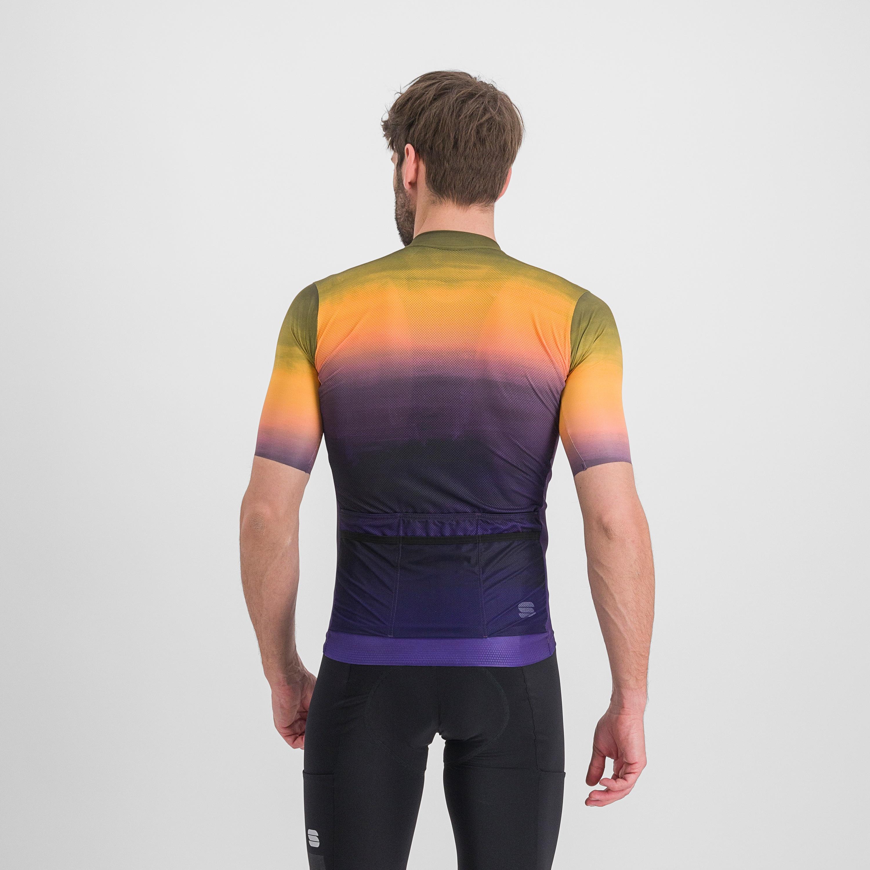 Flow supergiara jersey - nightshade dark gold - sportful
