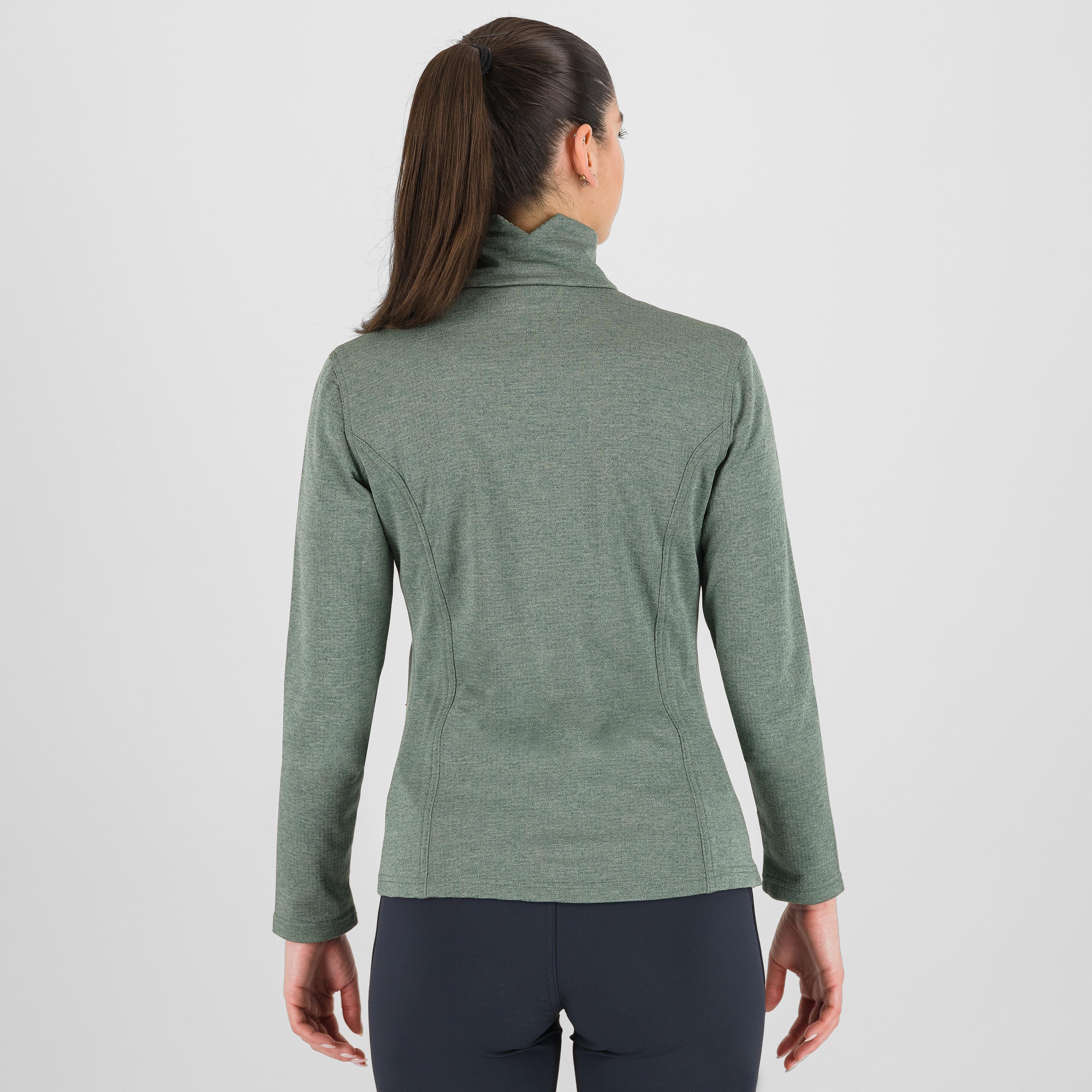 Pizzocco w full zip fleece - duck green - karpos