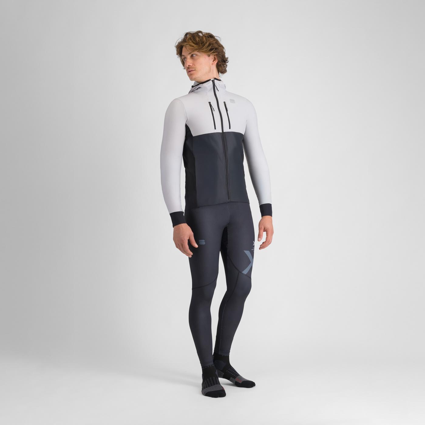 Cardio jacket - stone gray/black - sportful