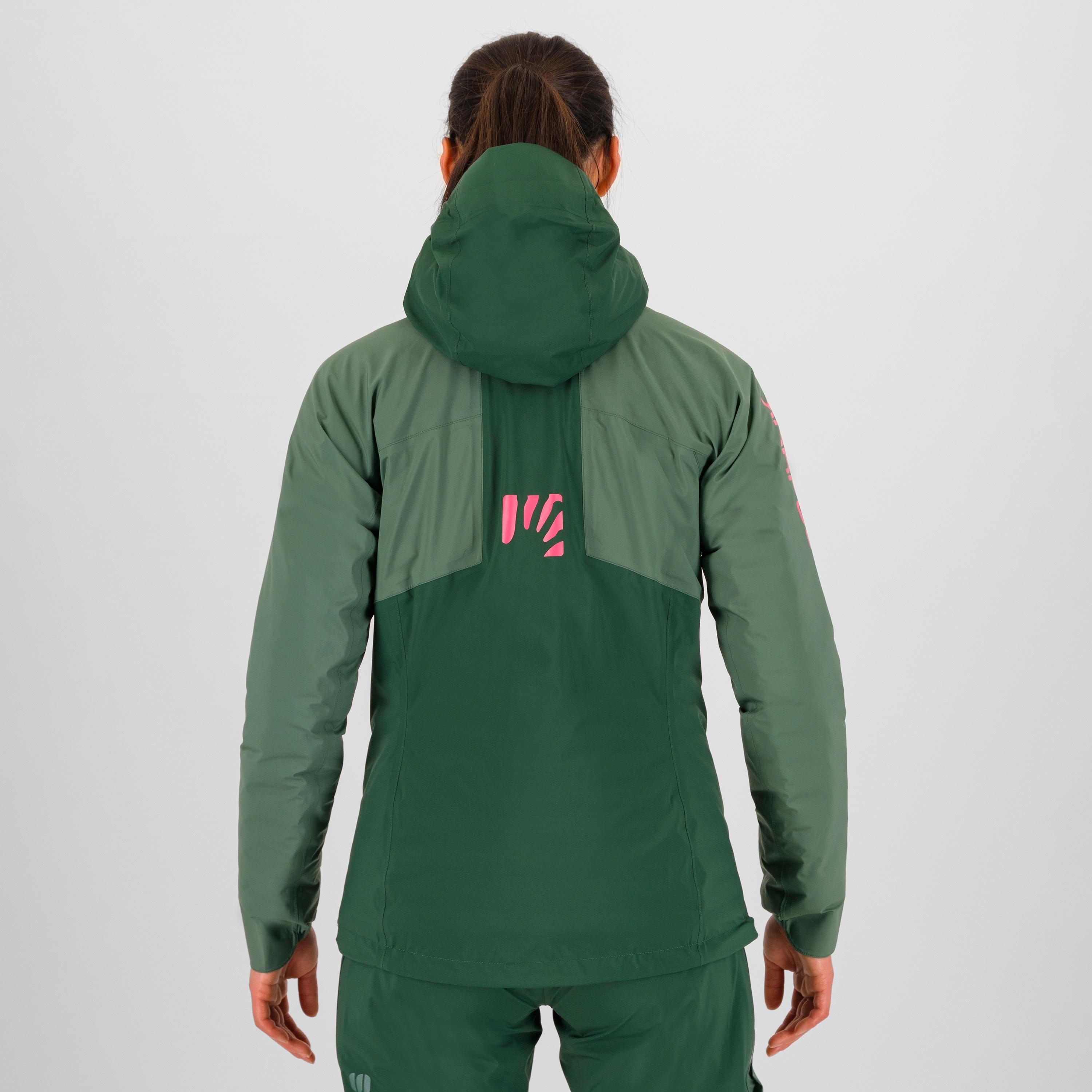 Valsesia shell w jacket - jungle green/duck green - karpos