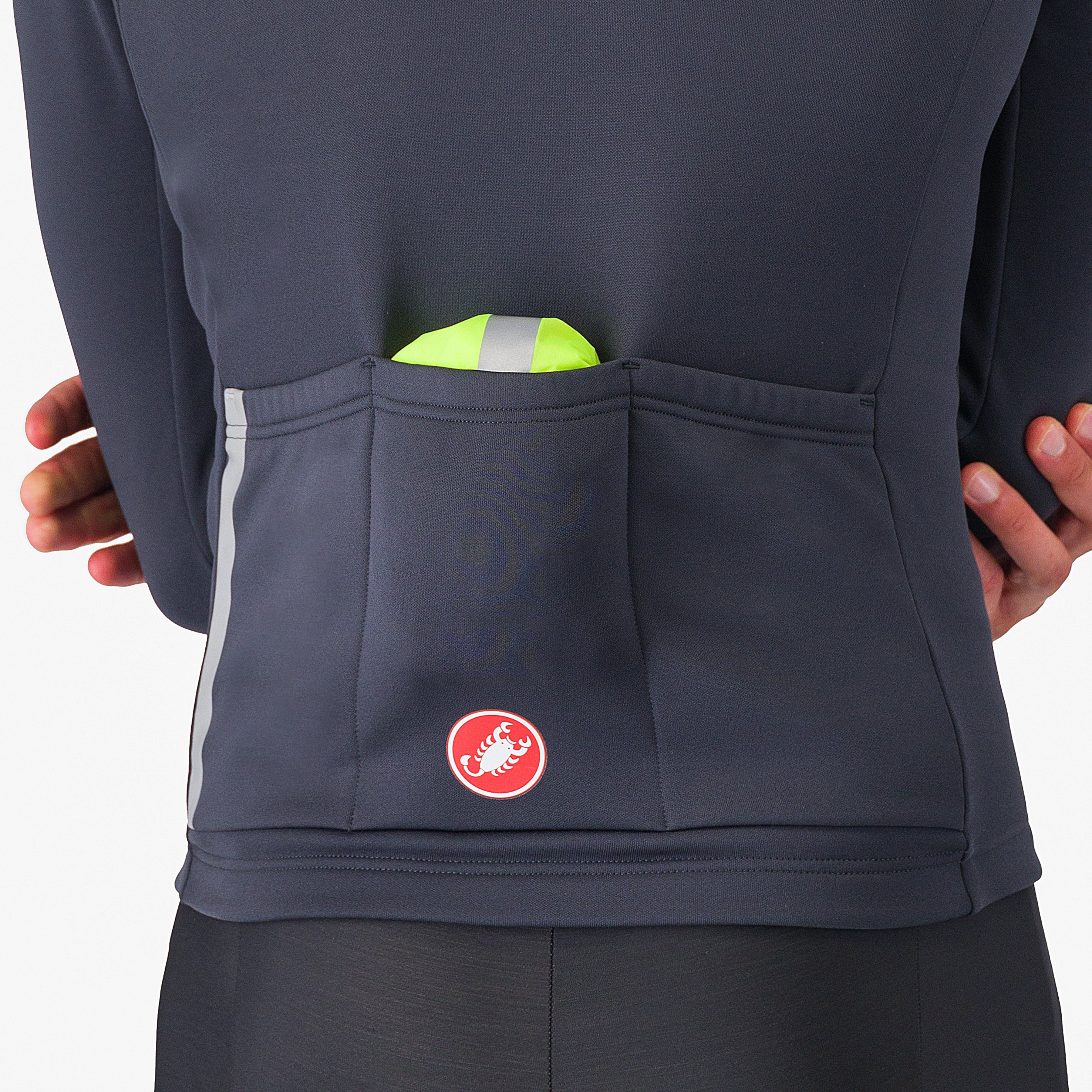 Squall shell jacket - electric lime/black - castelli