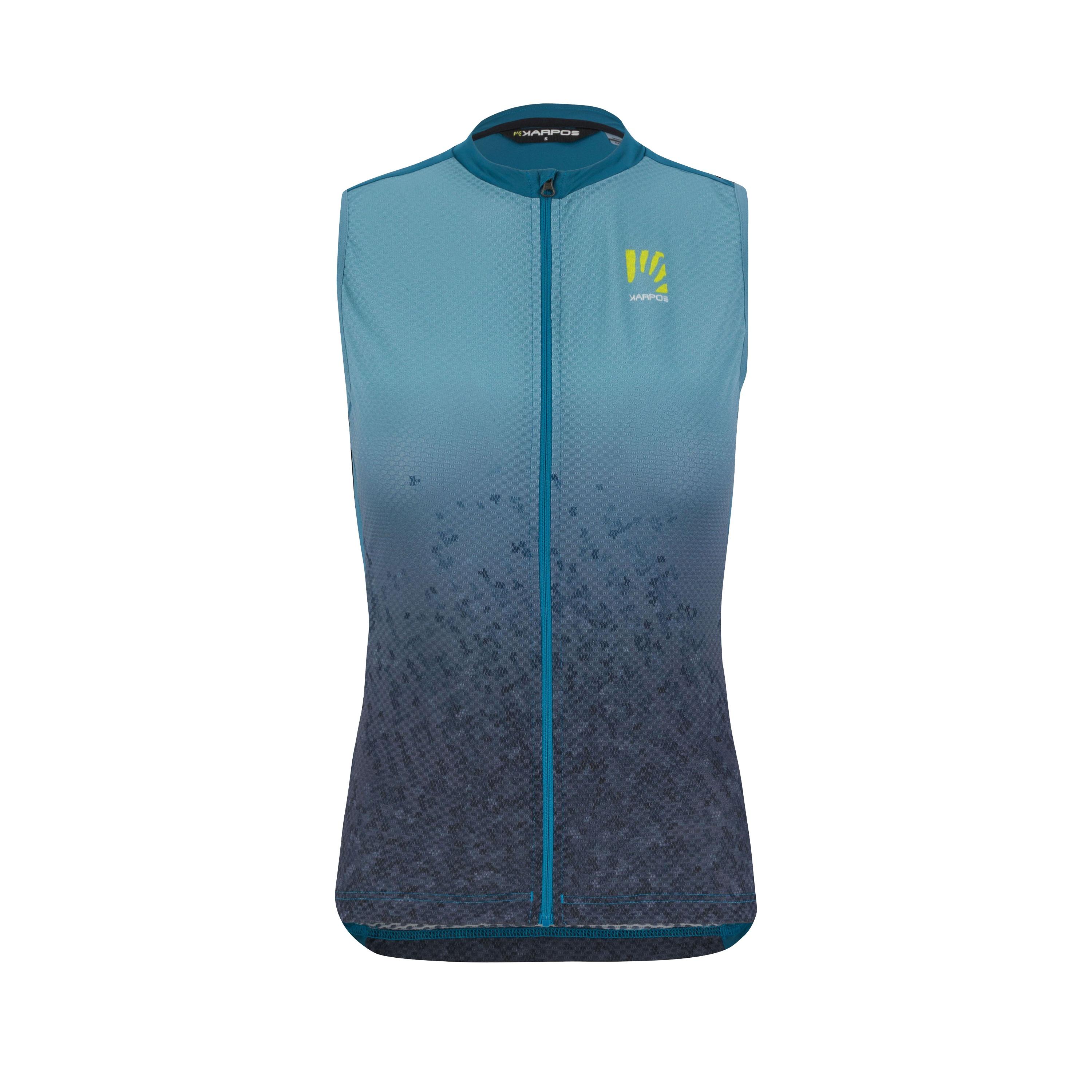 Verve evo w sleeveless - corsair/adriatic blue - karpos
