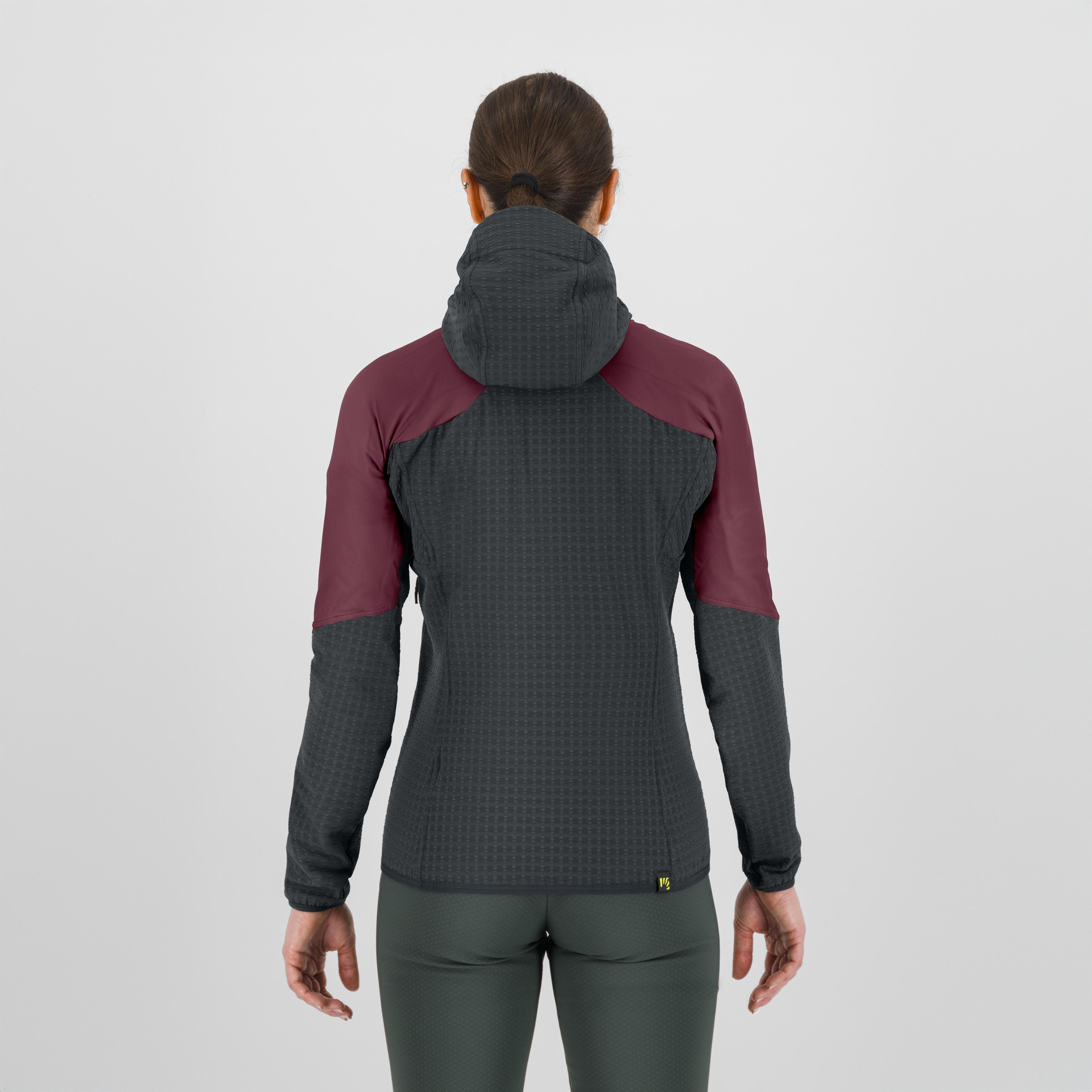 Alagna plus 2.0 w jacket - crimson/woodl.gray - karpos