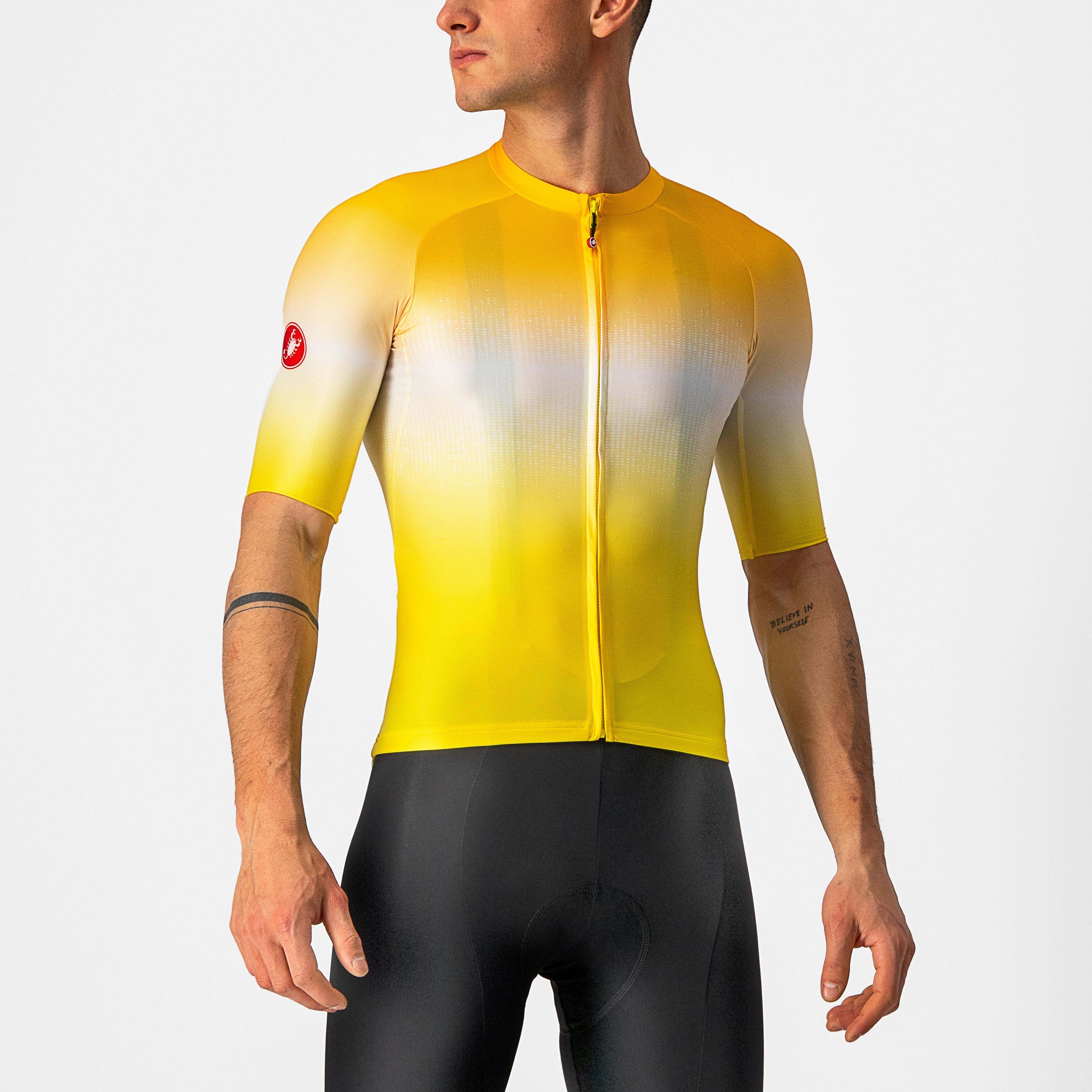 Aero race 6.0 jersey - maize/saffron - castelli