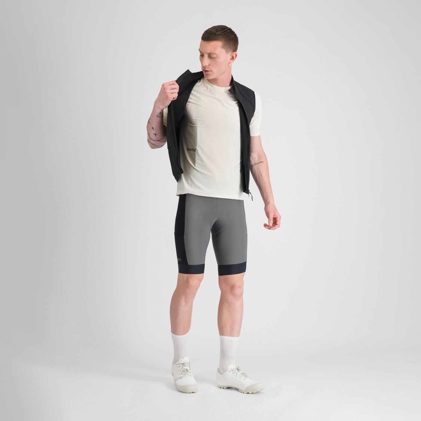 Supergiara 2 bibshort - gun metal / black - sportful