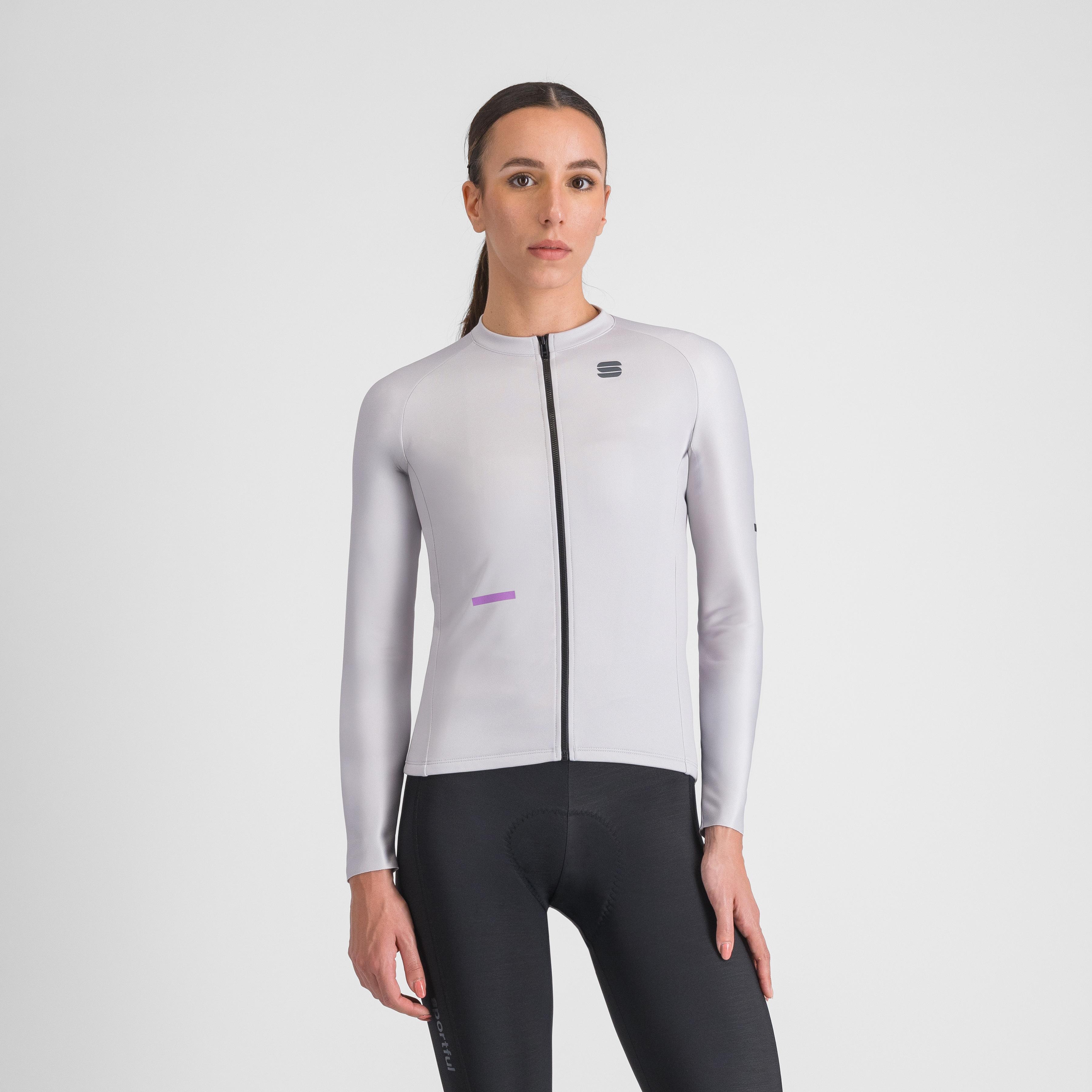 Supernova w thermal jersey - stone grey - sportful