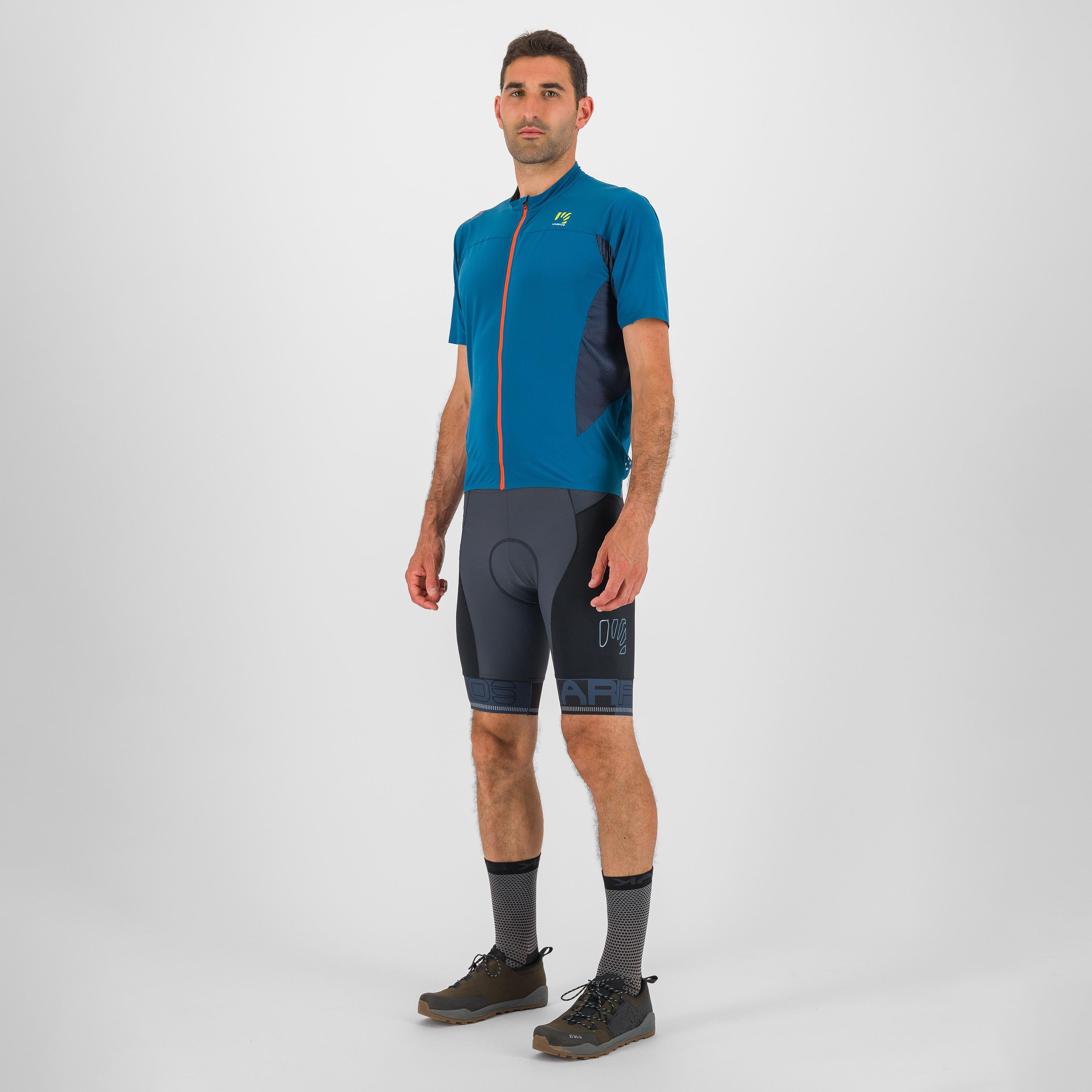 Pralongia evo jersey - moroccan blue/outer space - karpos