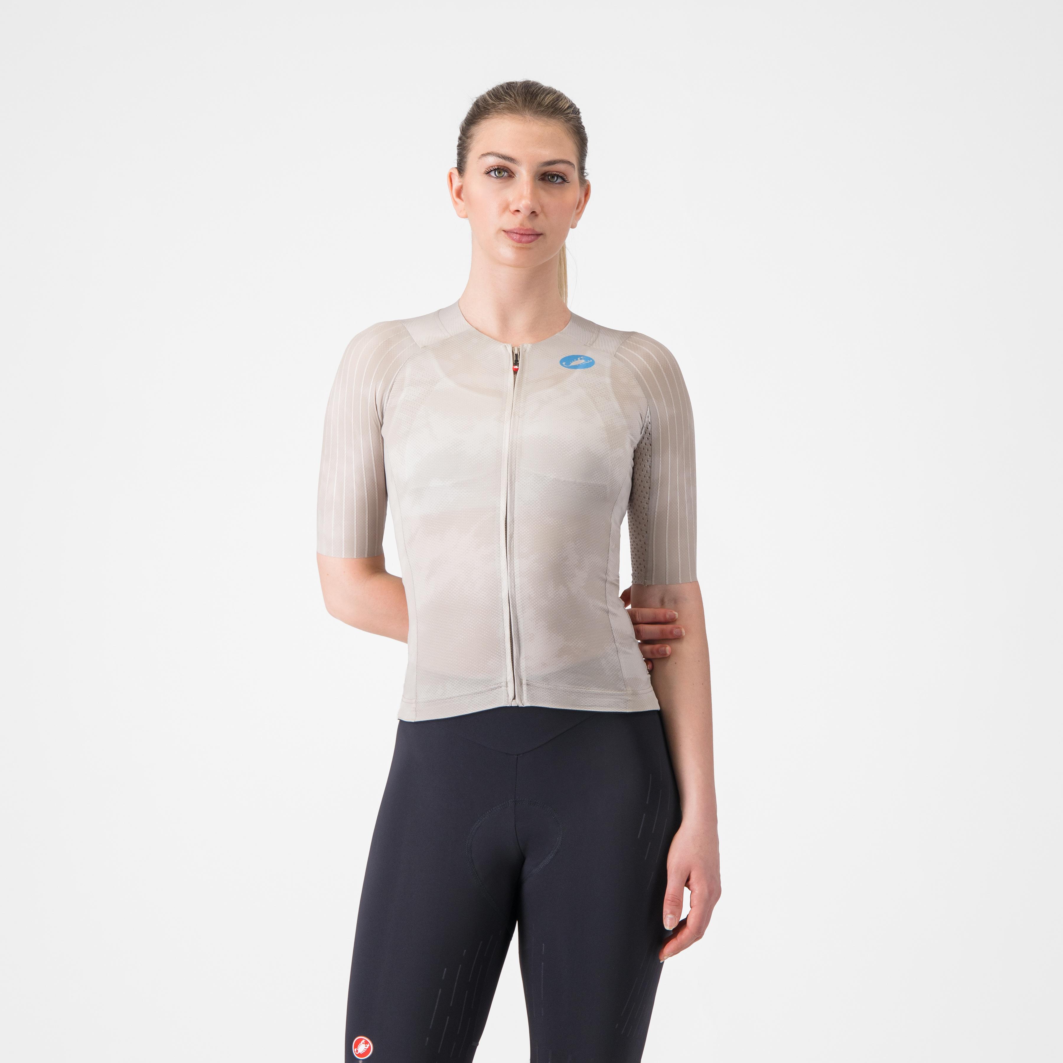 Aero race 8s w jersey - clay - castelli