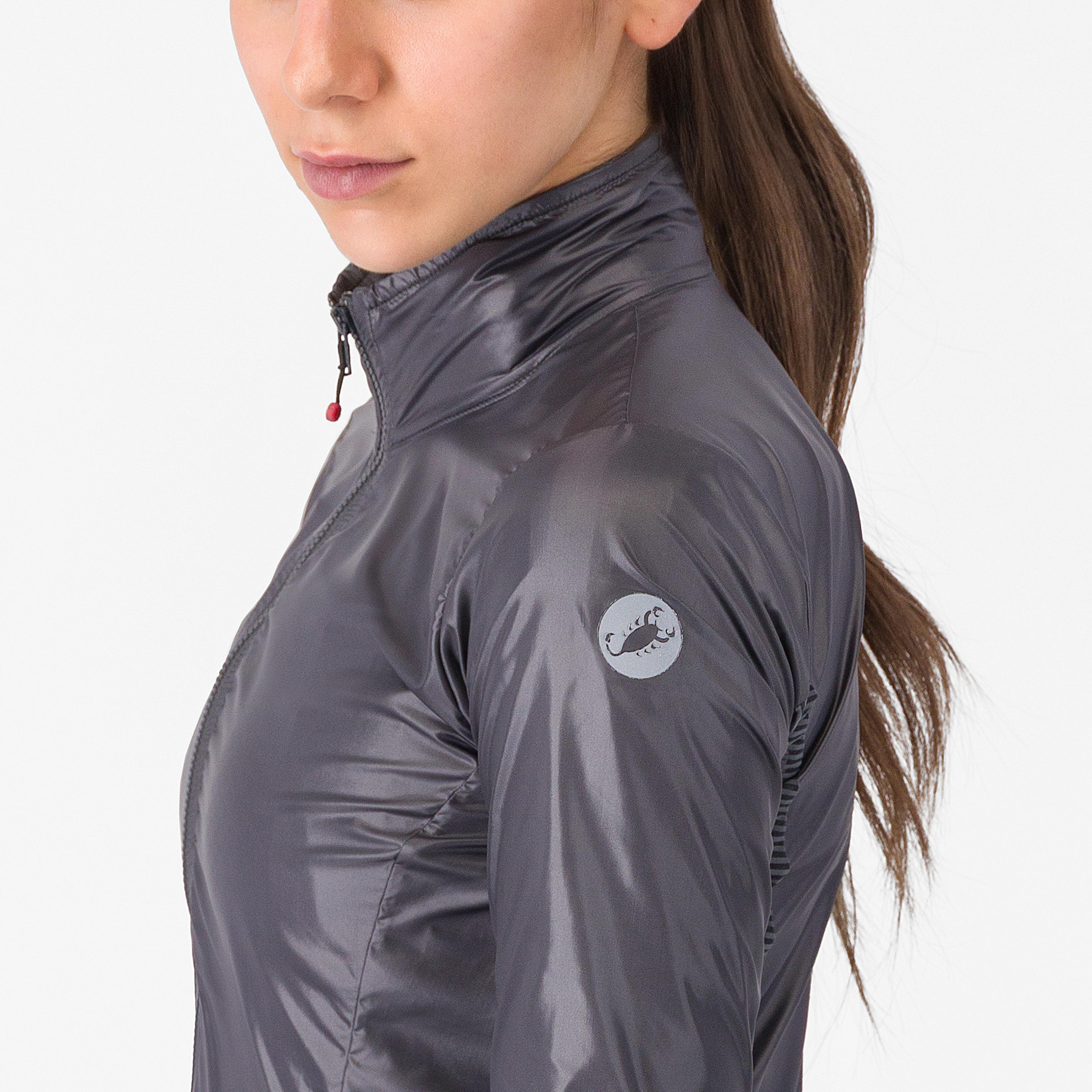 Aria shell 2 w jacket - dark gray - castelli