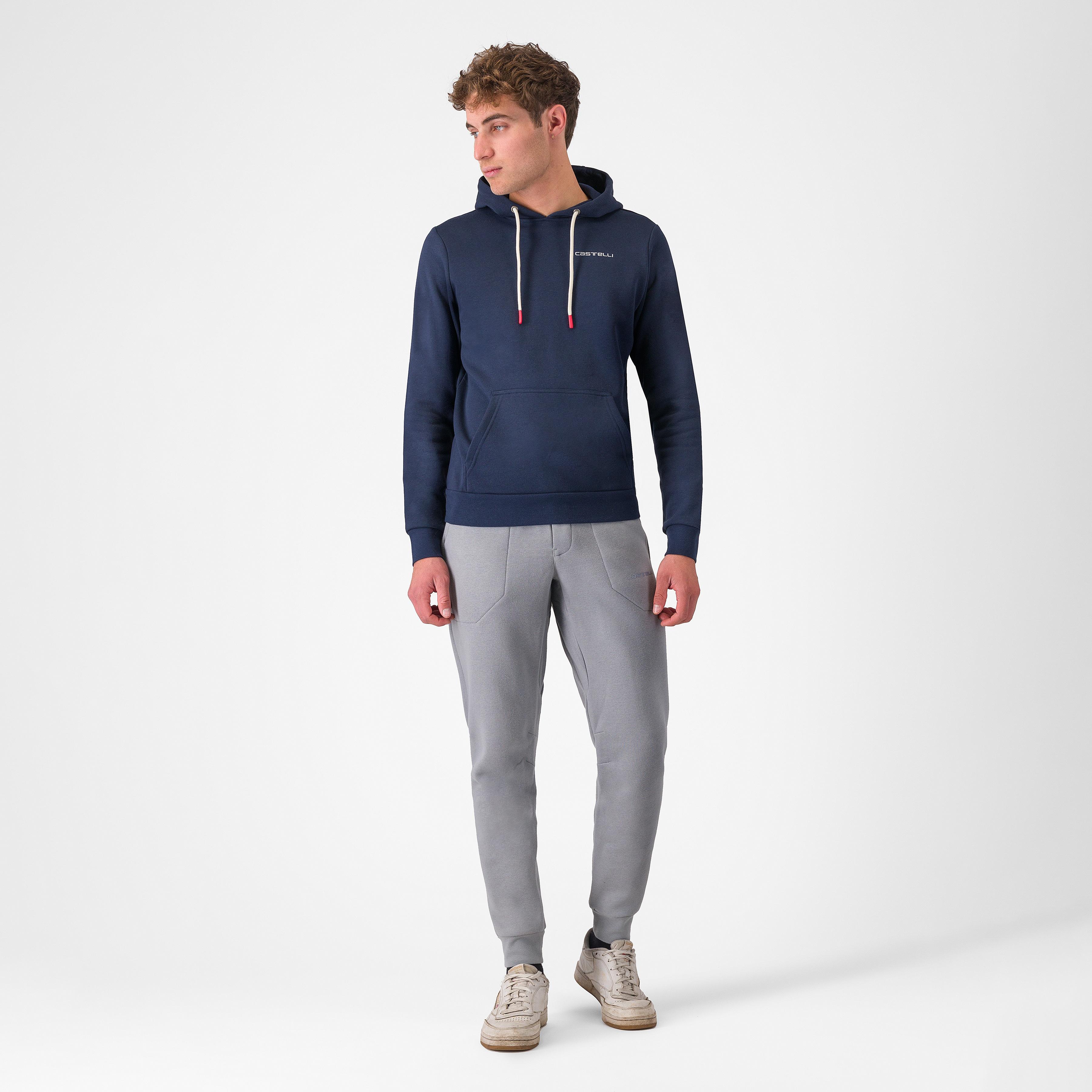 Classico hoodie - belgian blue - castelli