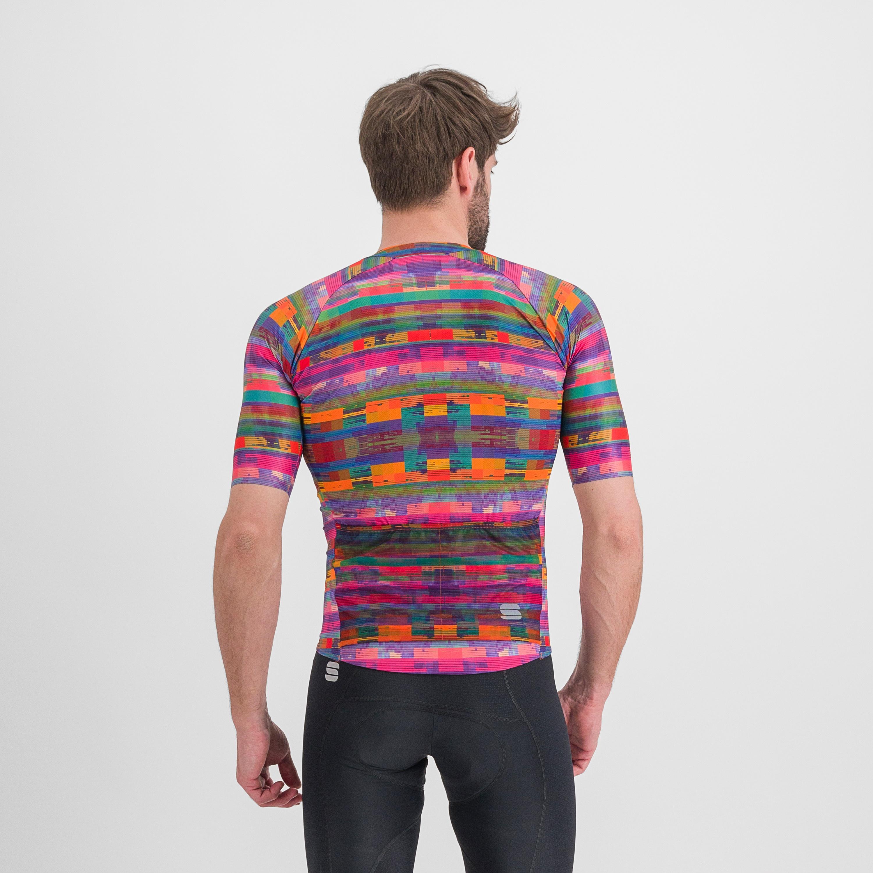 Glitch bomber jersey - multicolor pink - sportful