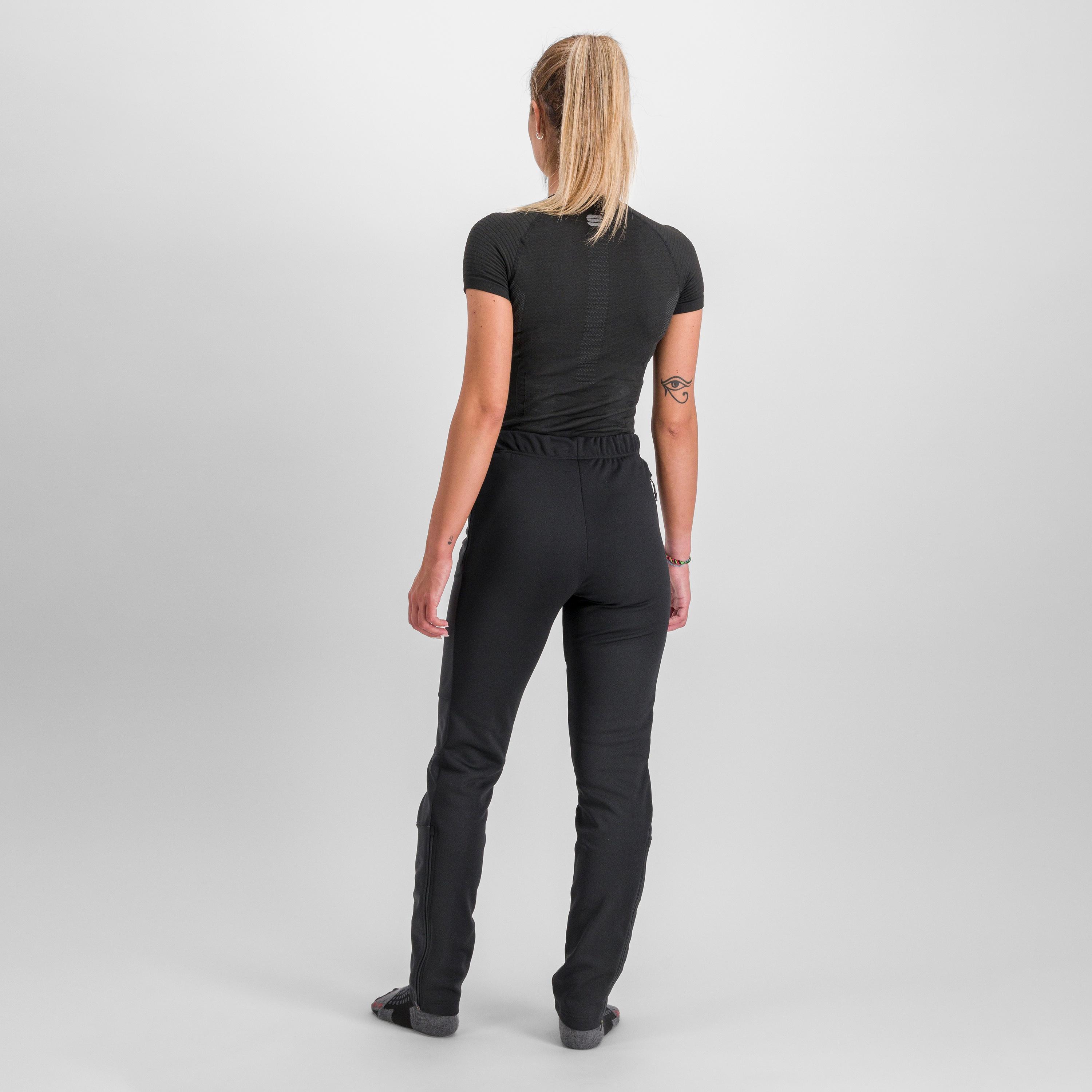 Squadra w pant short zip - black - sportful