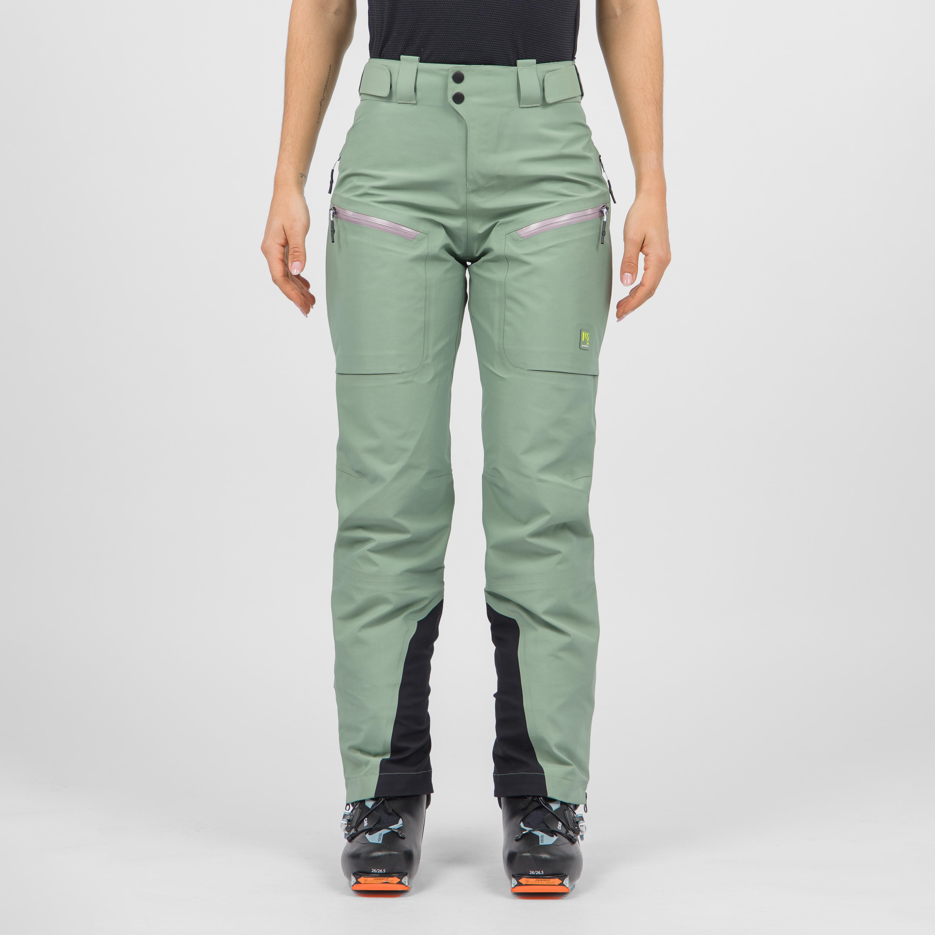 Squall w pants - hedge/lilac - karpos