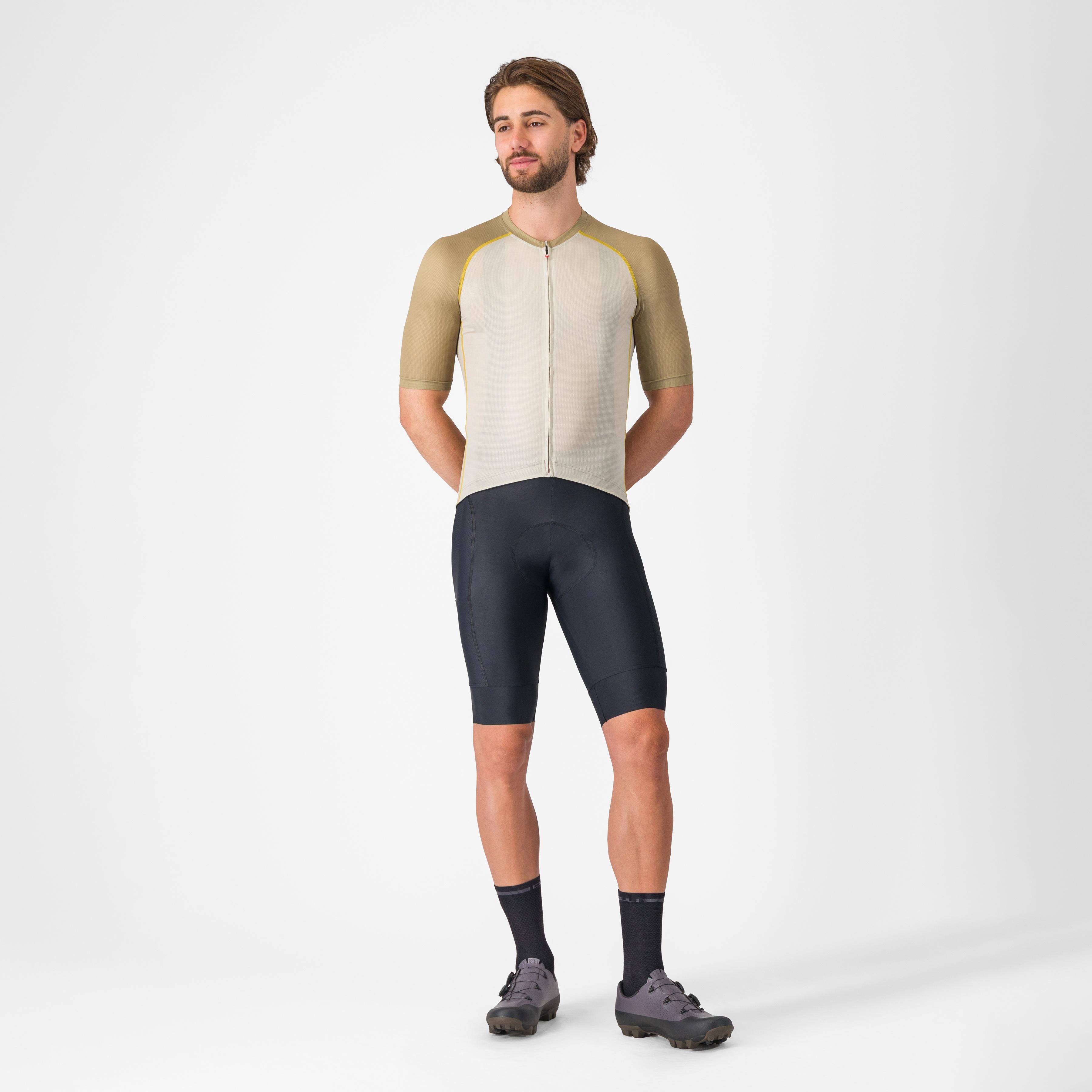 Unlimited endurance 3 jersey - silver moon/elmwood/mango moji - castelli
