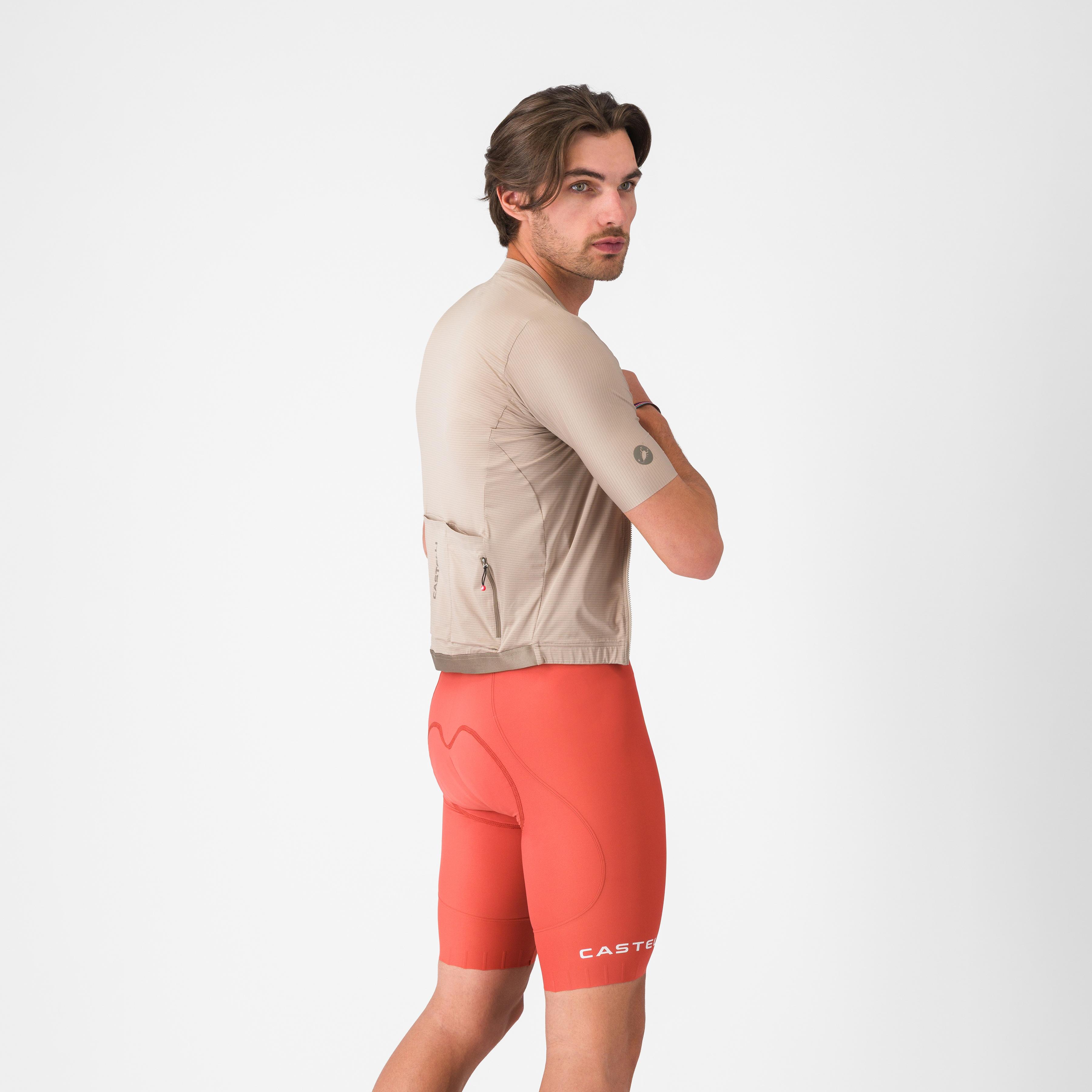 Espresso 2 bibshort - paprika - castelli