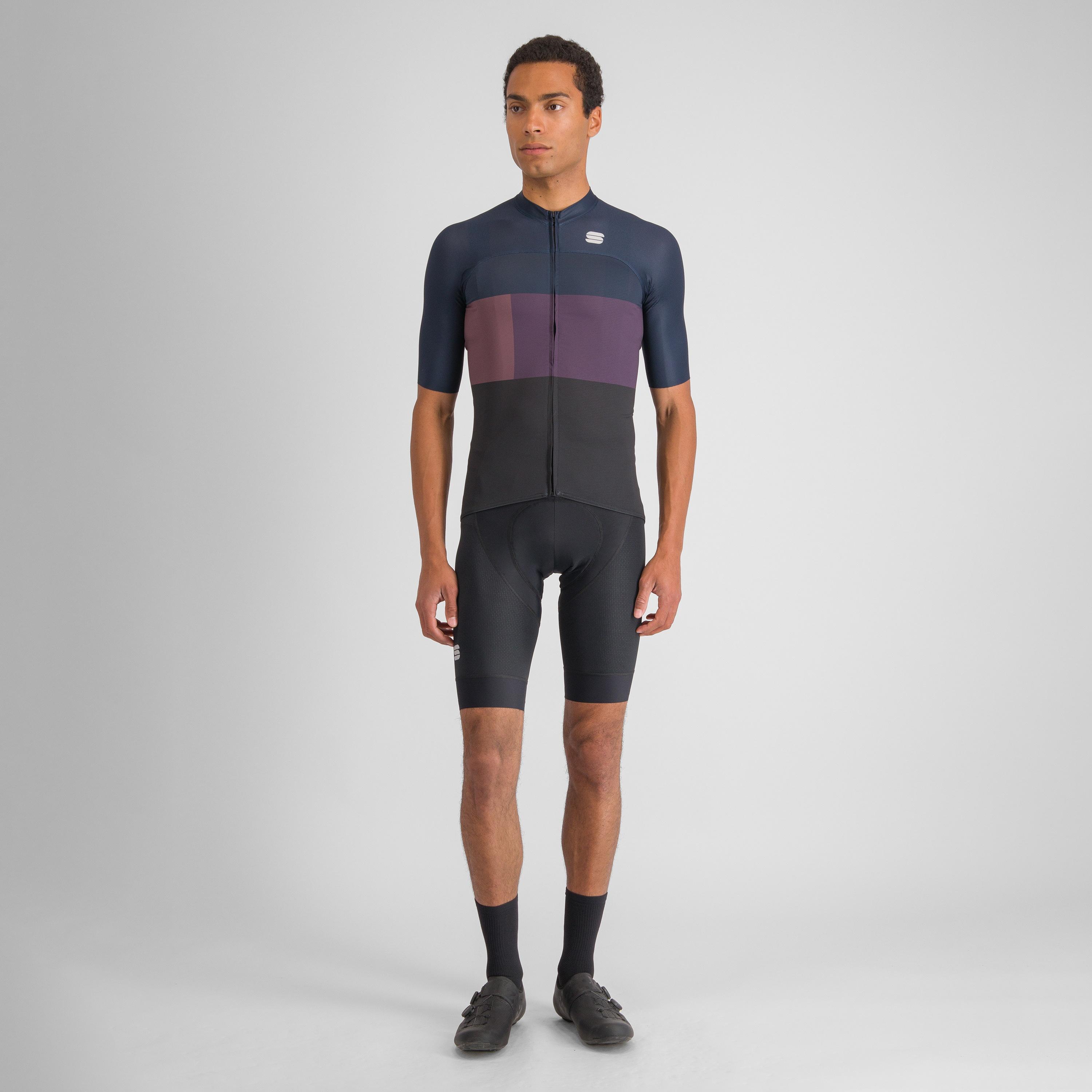 Snap jersey - black galaxy blue - sportful