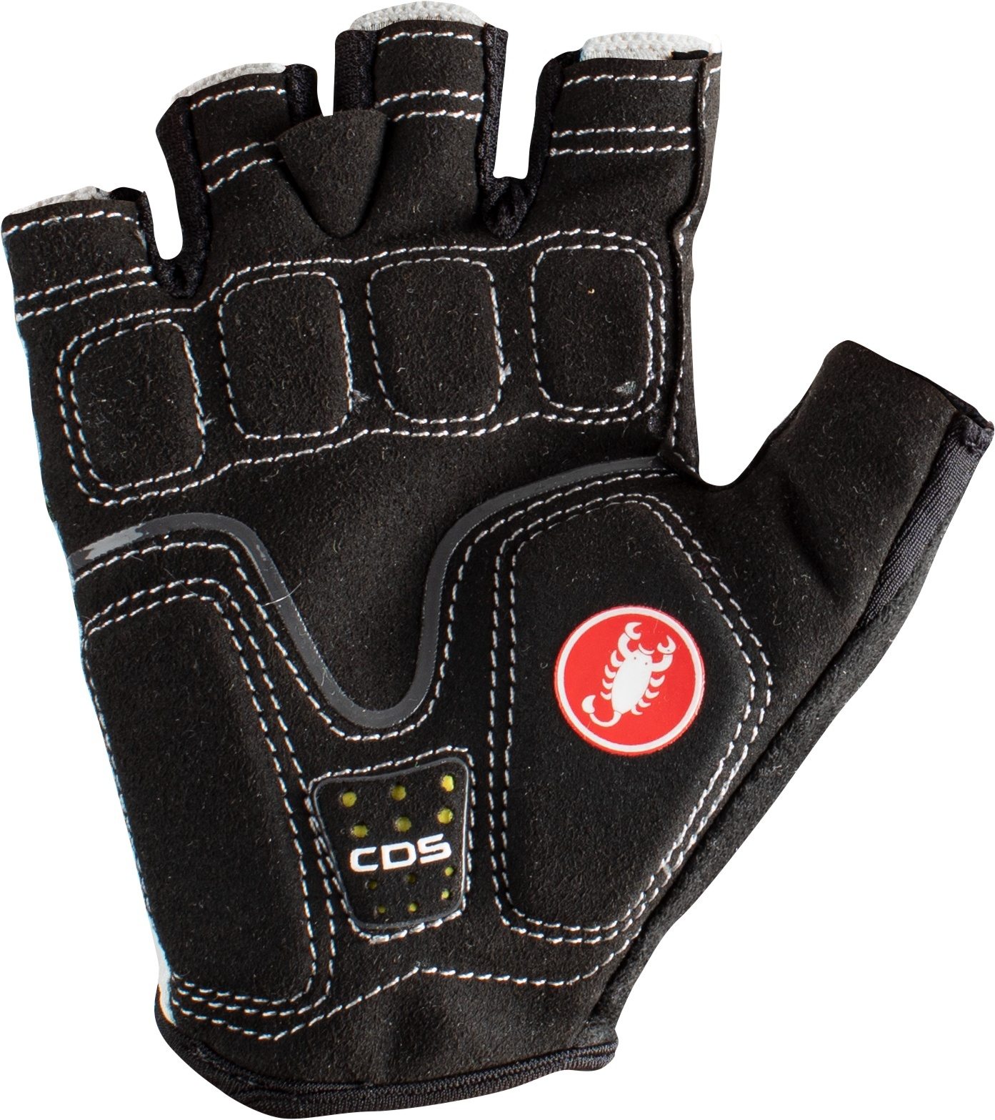 Dolcissima 2 w glove - ivory/dark gray-silver gray - castelli