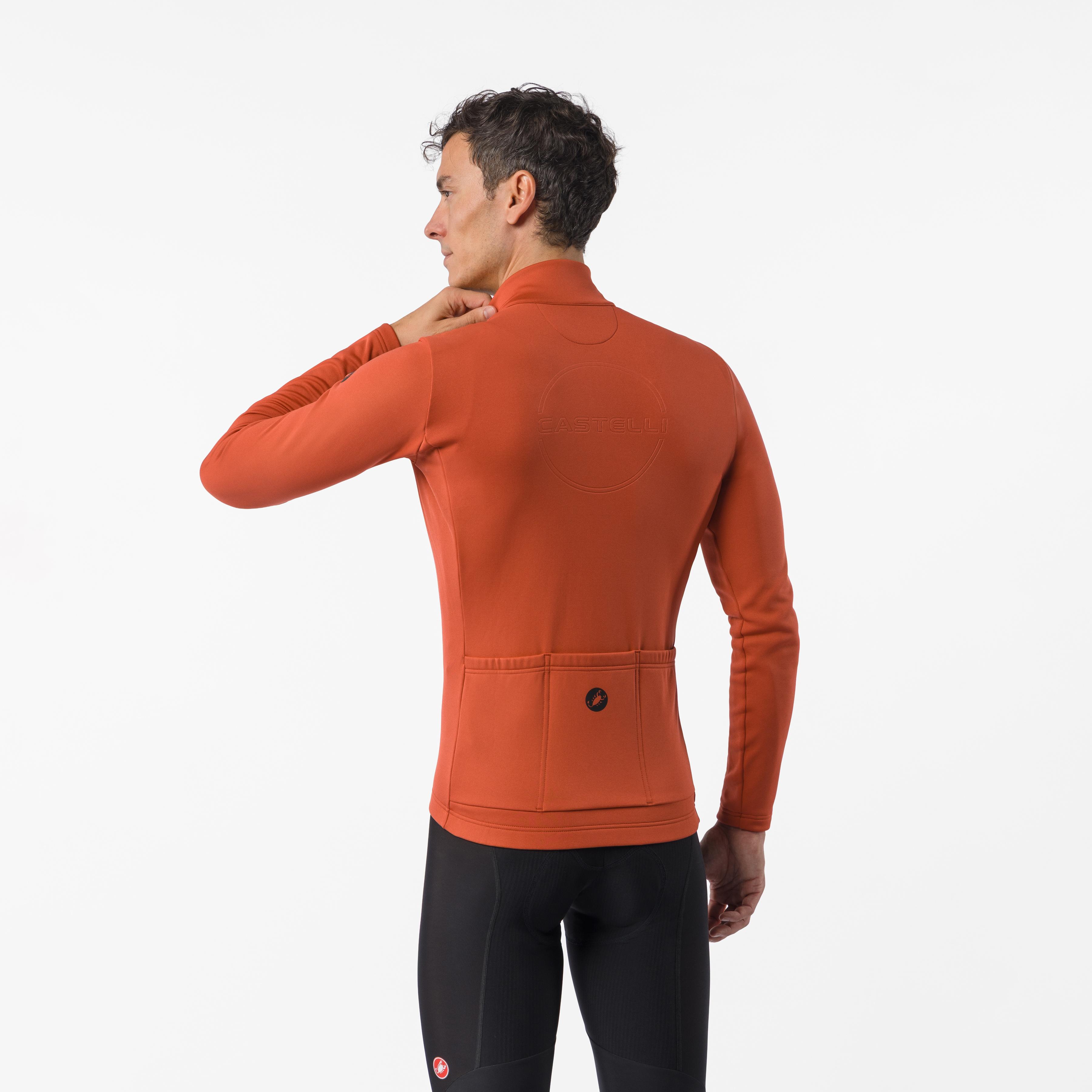 Competizione thermal ls jersey - paprika - castelli