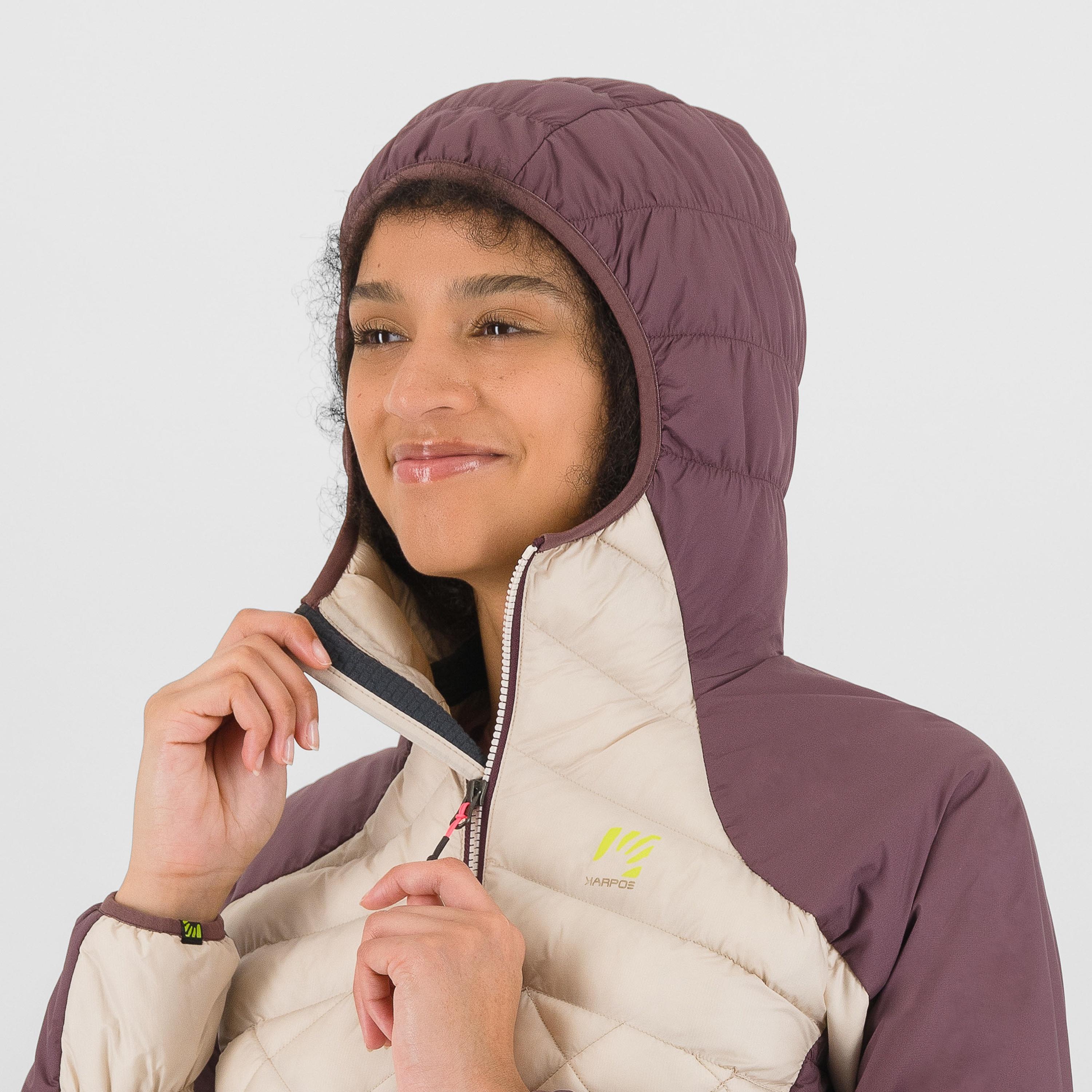 Lastei active plus w jacket - oat/huckleberry - karpos