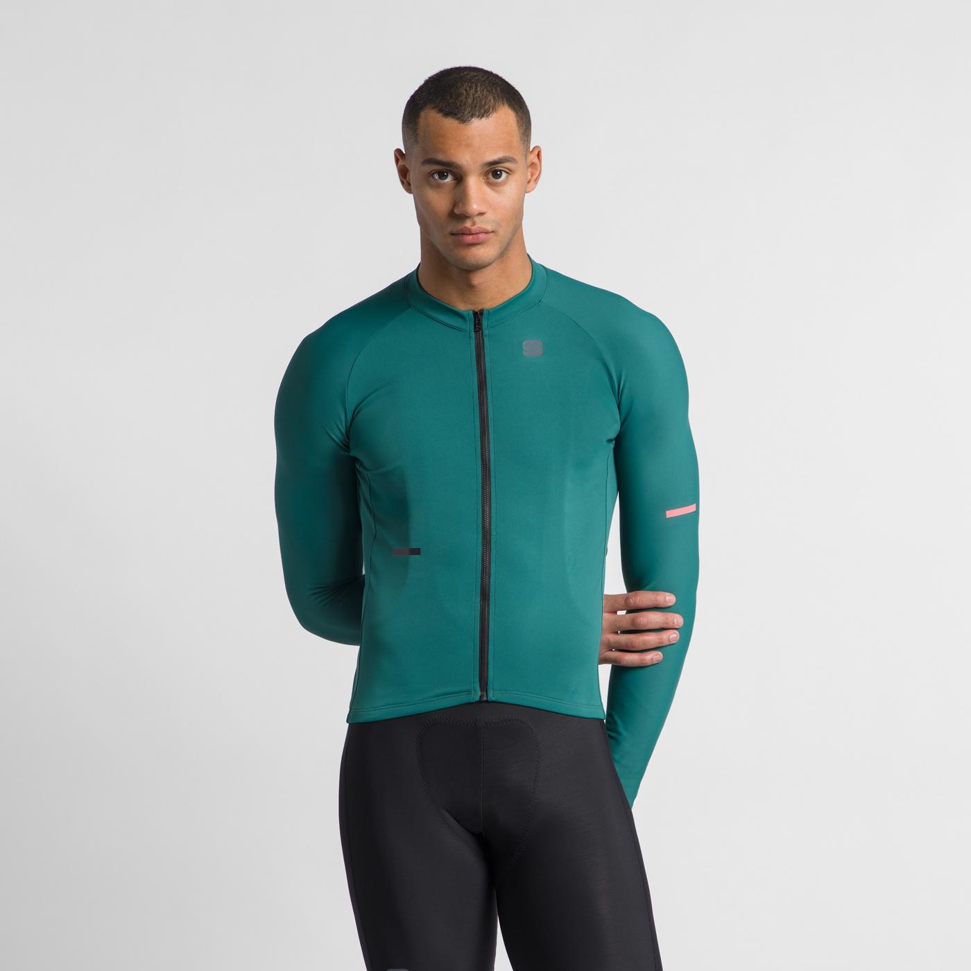 Supernova thermal jersey - smoky emerald - sportful