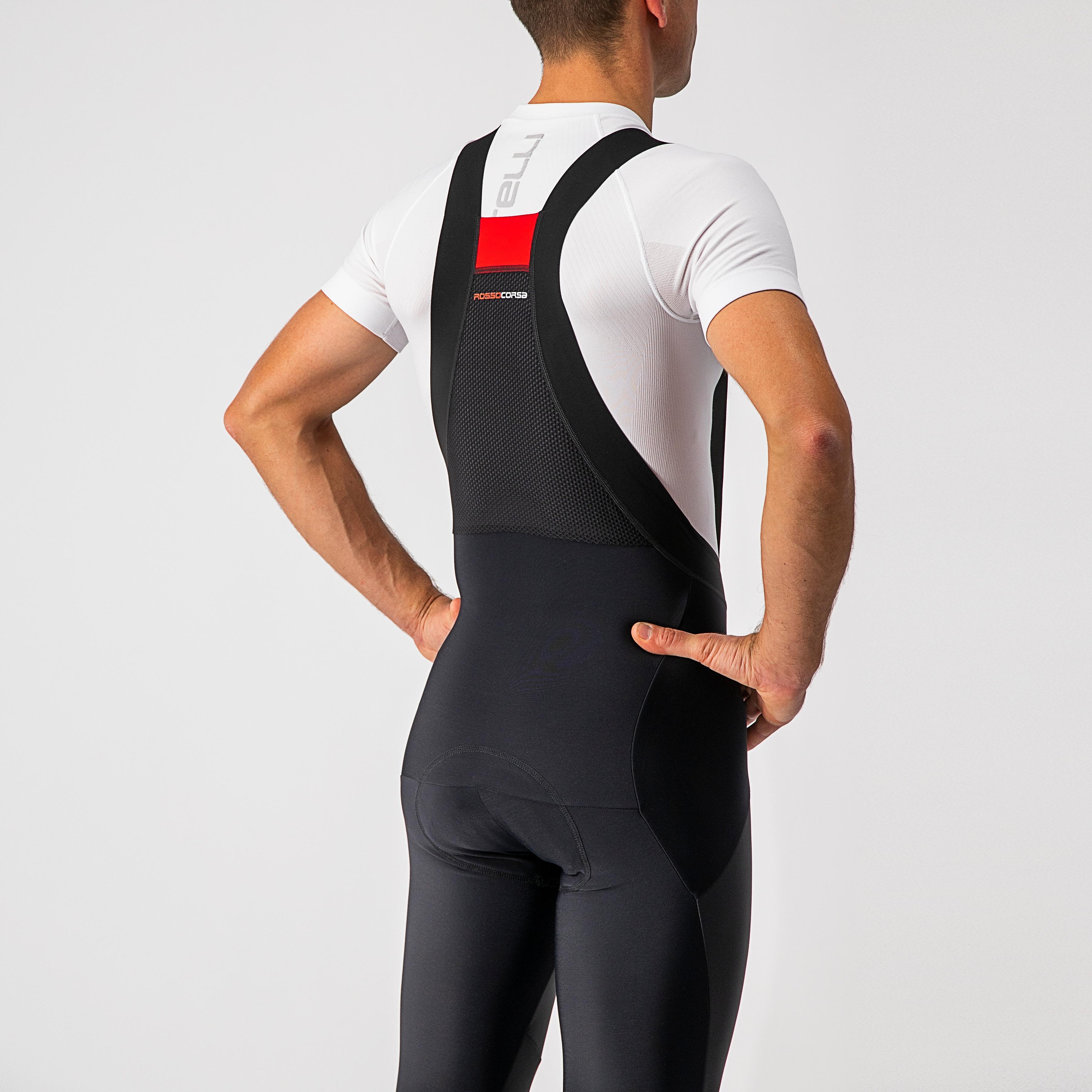 Sorpasso ros wind bibtight - black - castelli