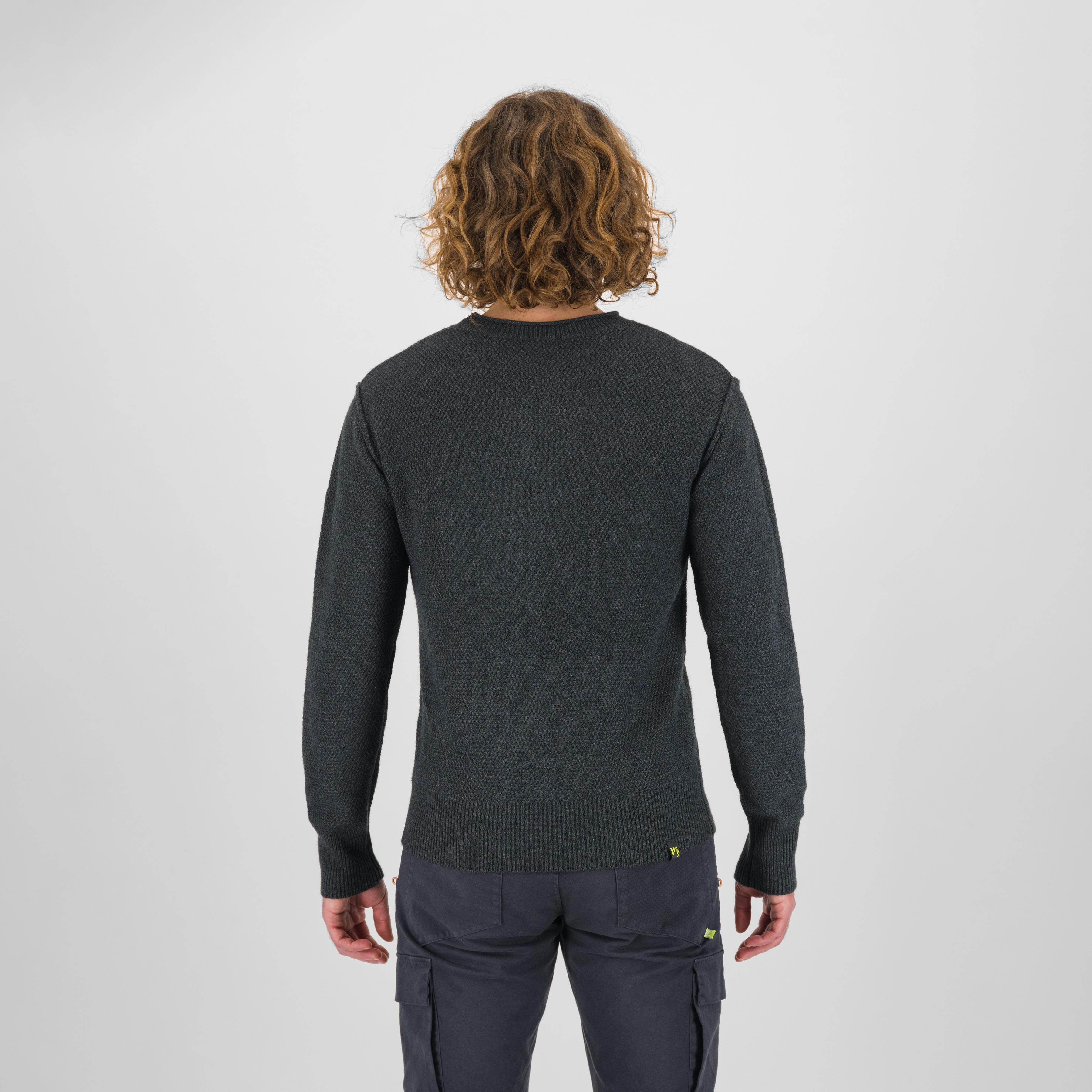 Ermellino crewneck sweater - woodl.gray - karpos
