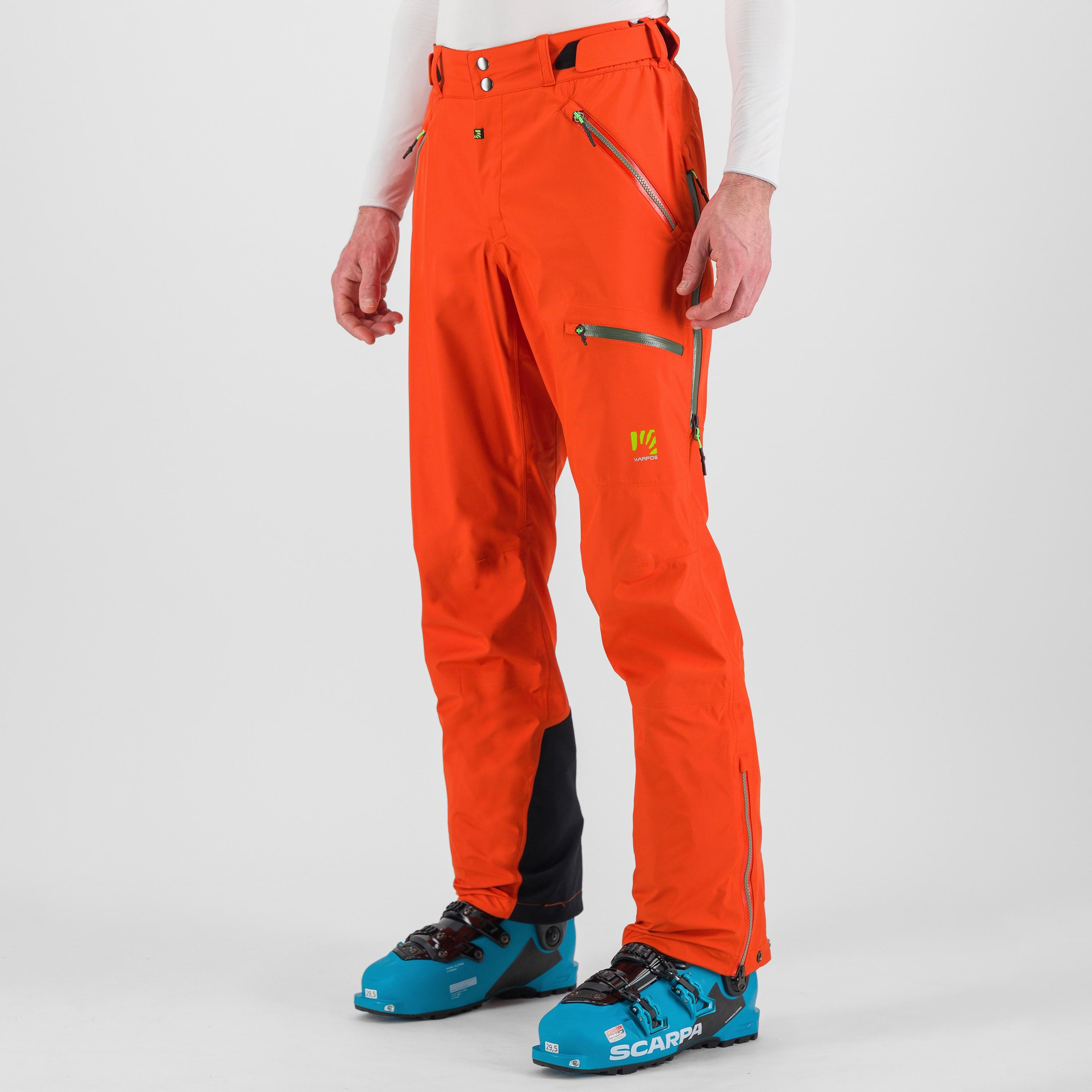 Midi shell pant - spicy orange - karpos