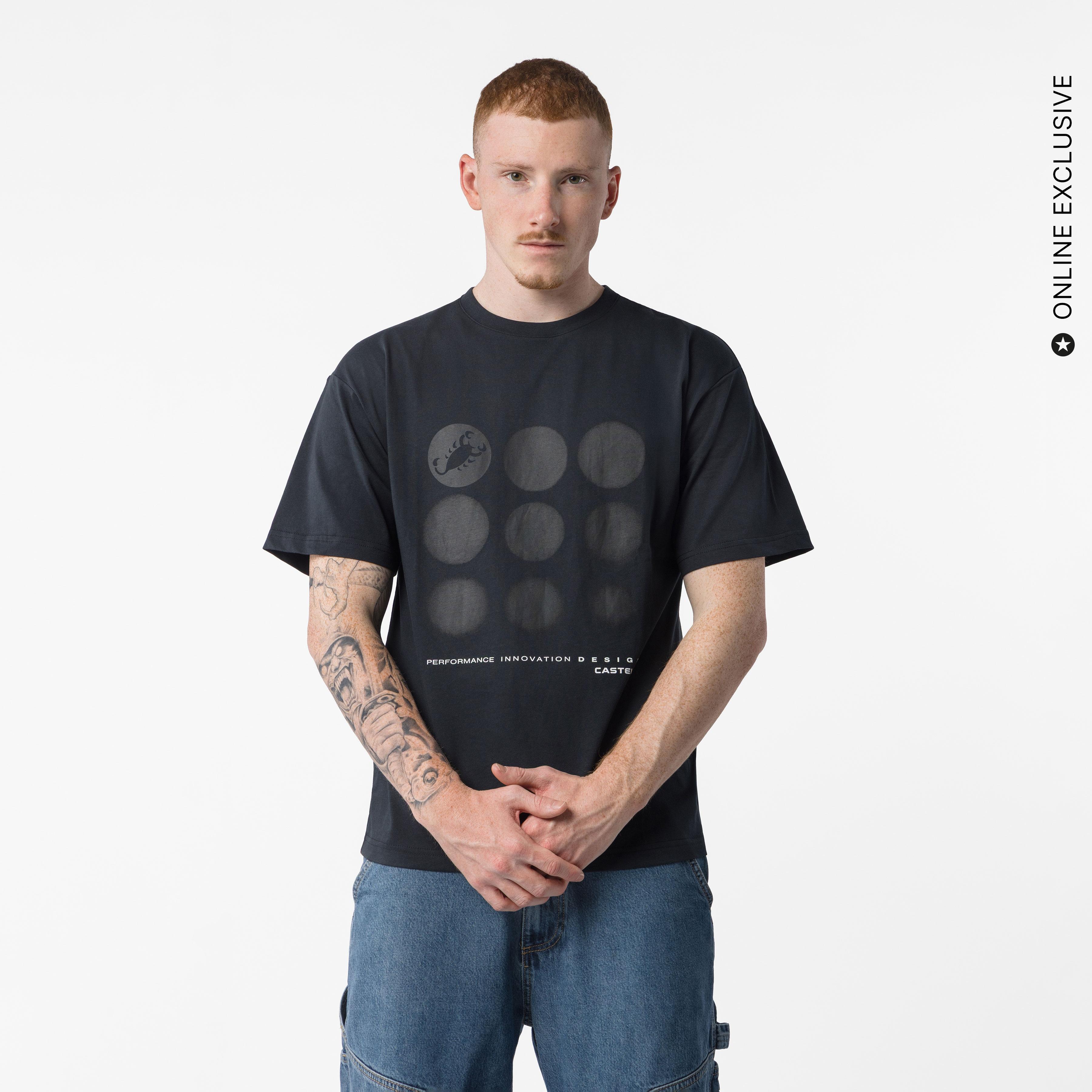 Dot logo tee - black - castelli