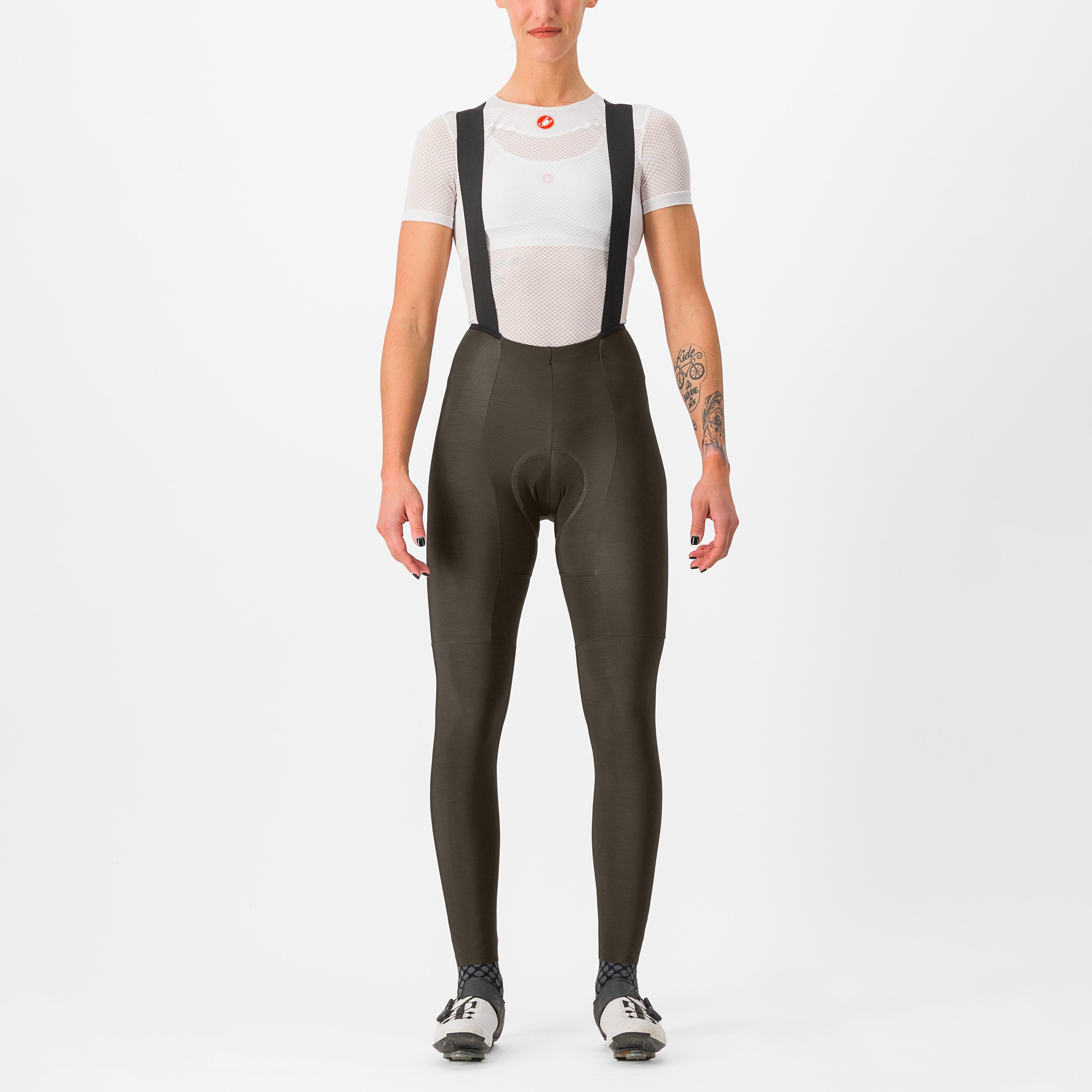 Free aero rc w dt bibtight - dark tarmac - castelli