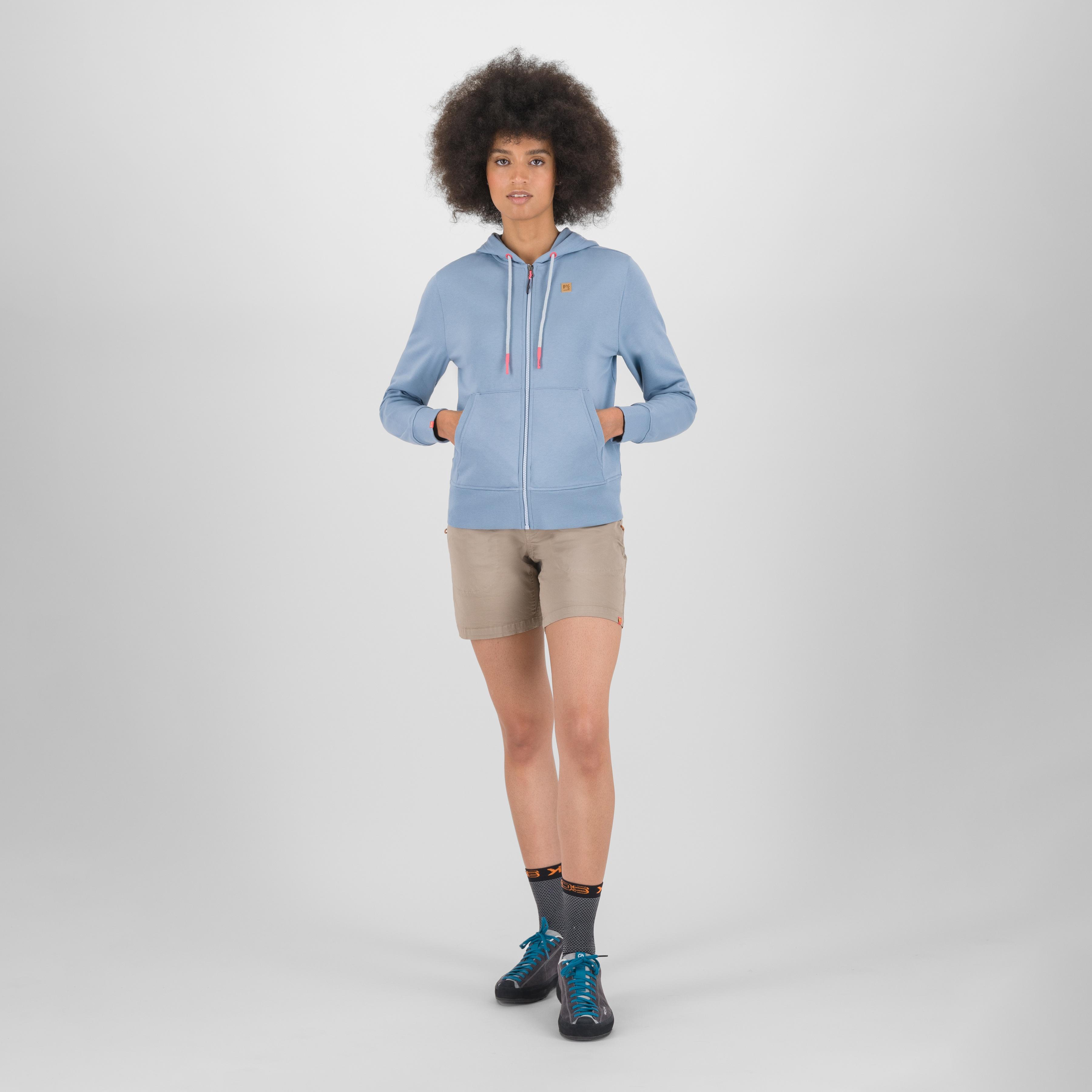 Volpe w full zip hoodie - windw. blue - karpos
