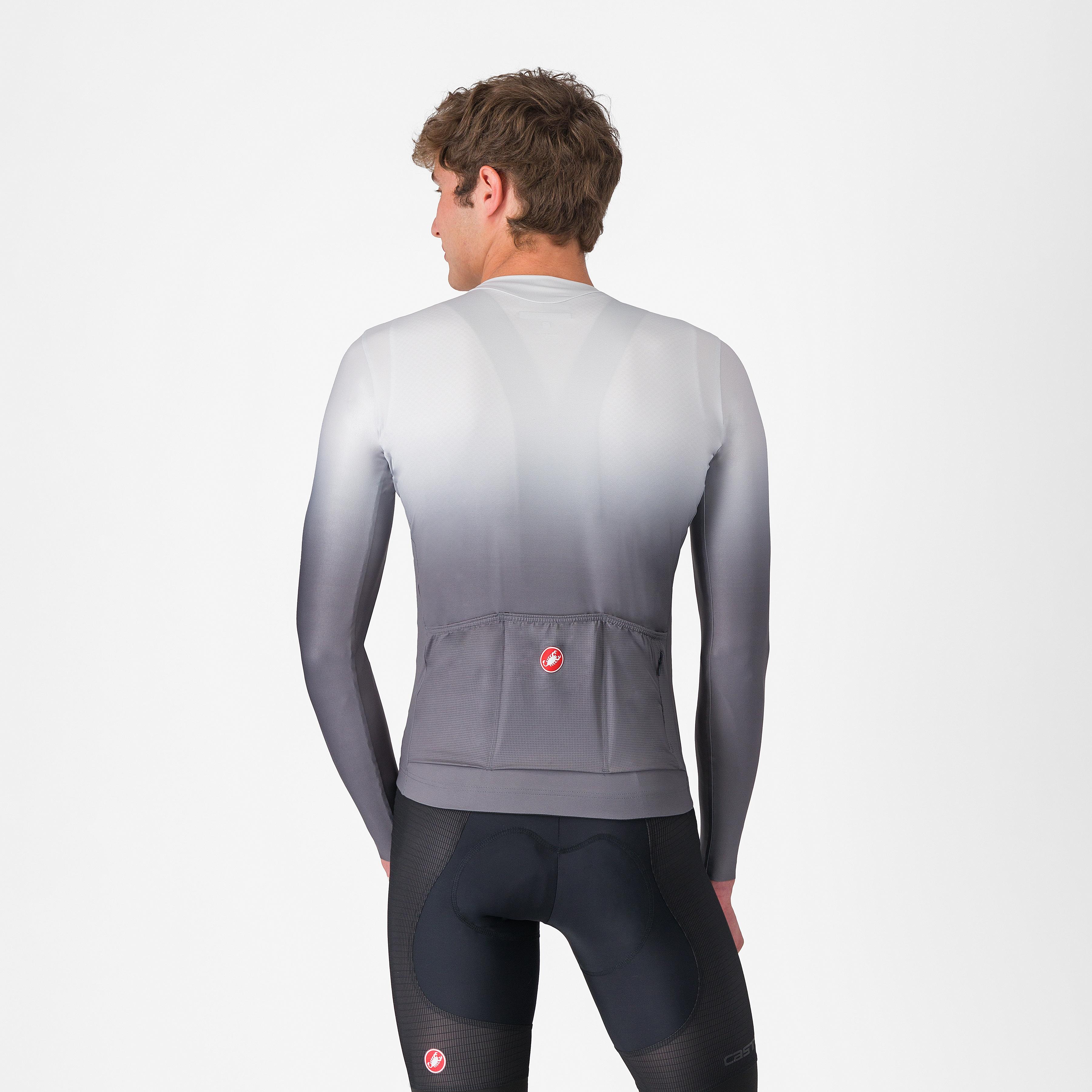 Upf long sleeve jersey - silver gray - castelli