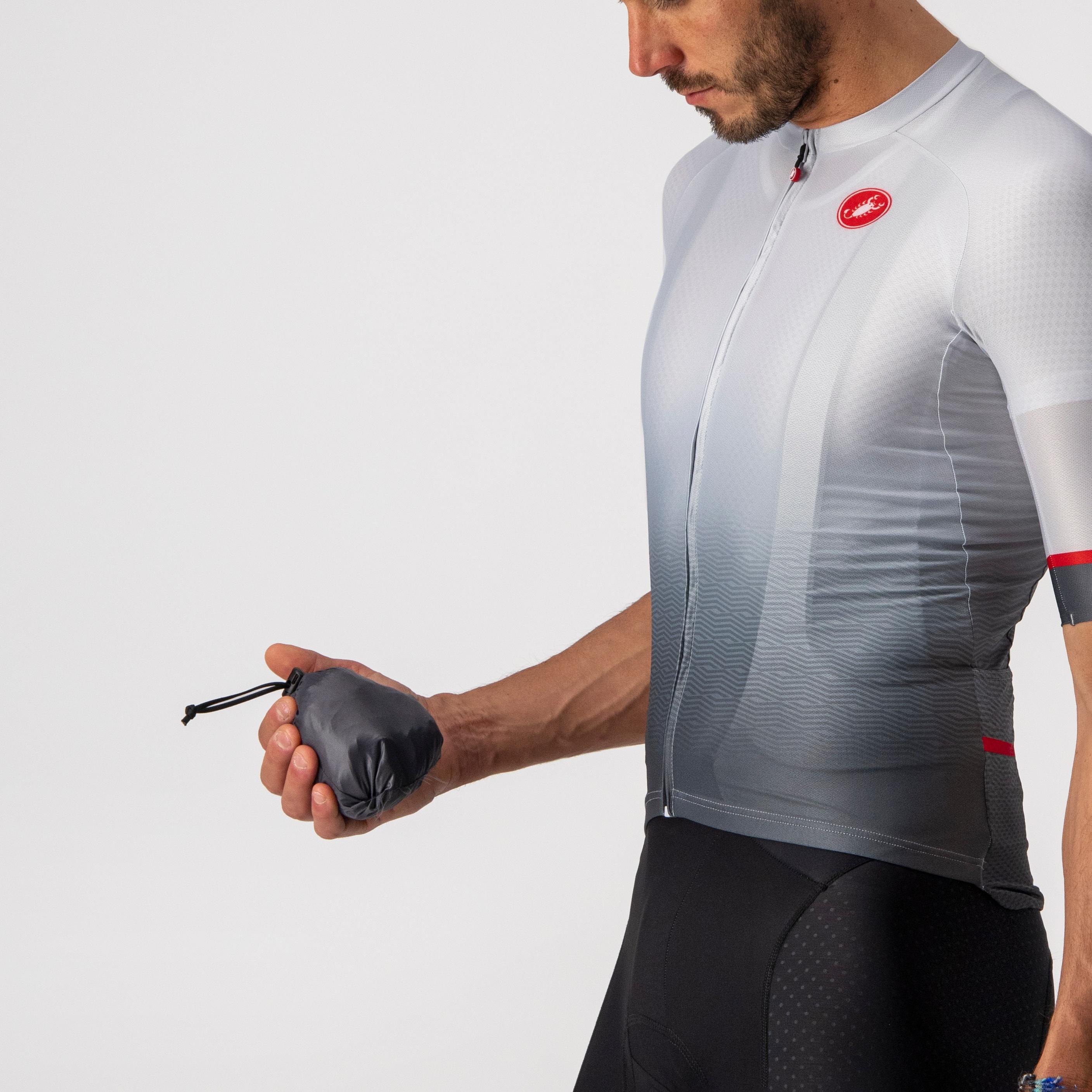 Aria shell jacket - dark gray - castelli