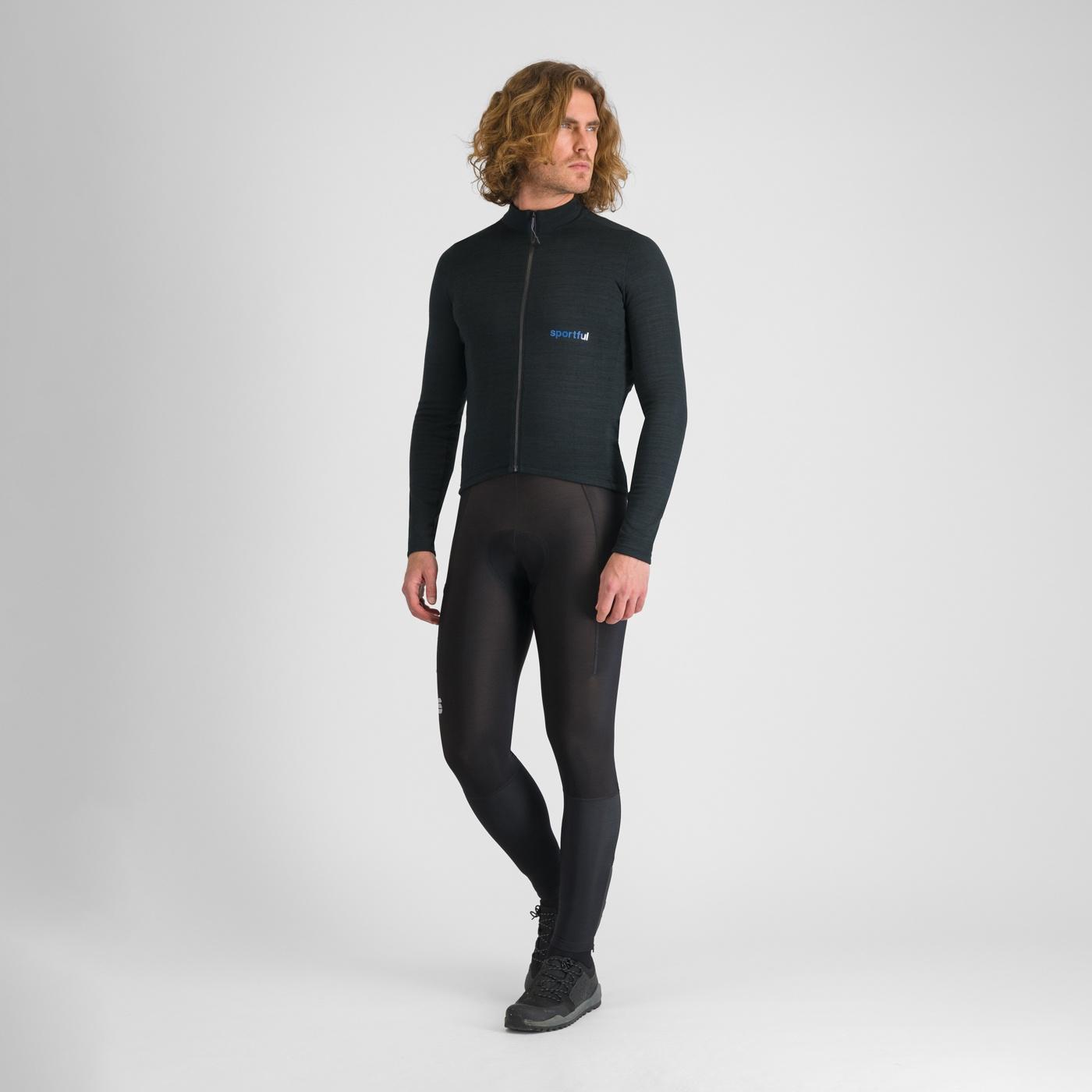 Supergiara wool jersey - black - sportful