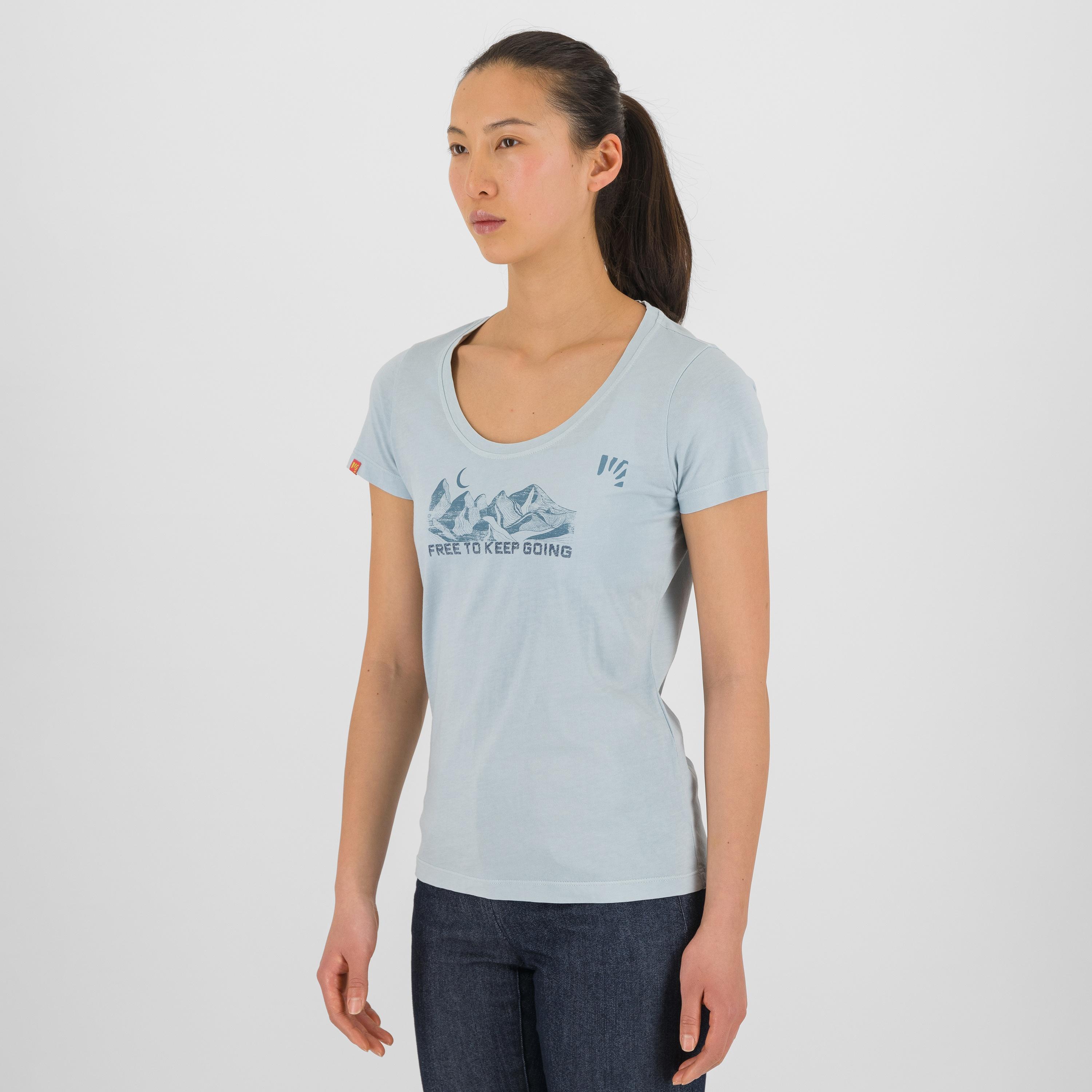 Crocus evo w t-shirt - sterling blue - karpos
