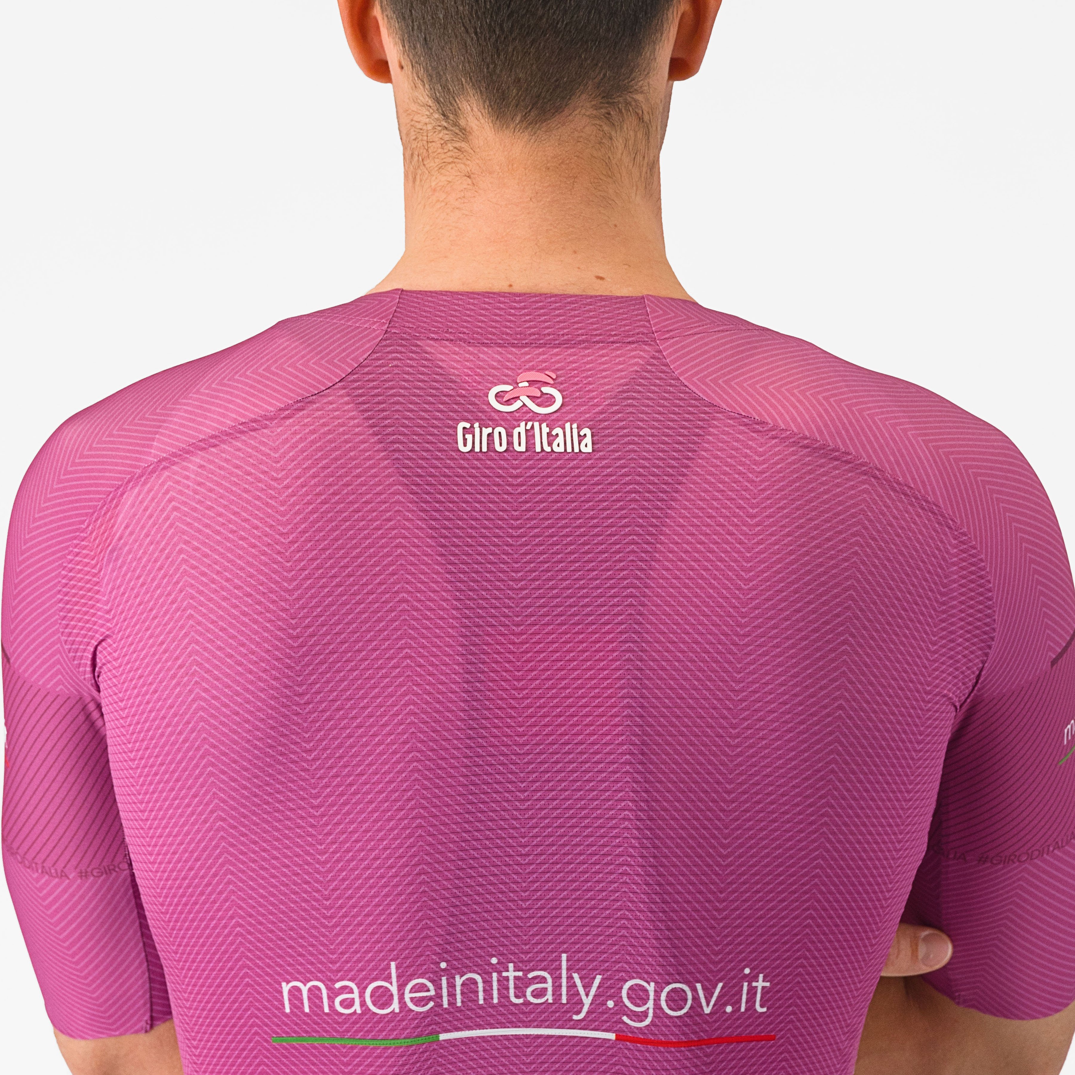 #giro107 race jersey - ciclamino - castelli