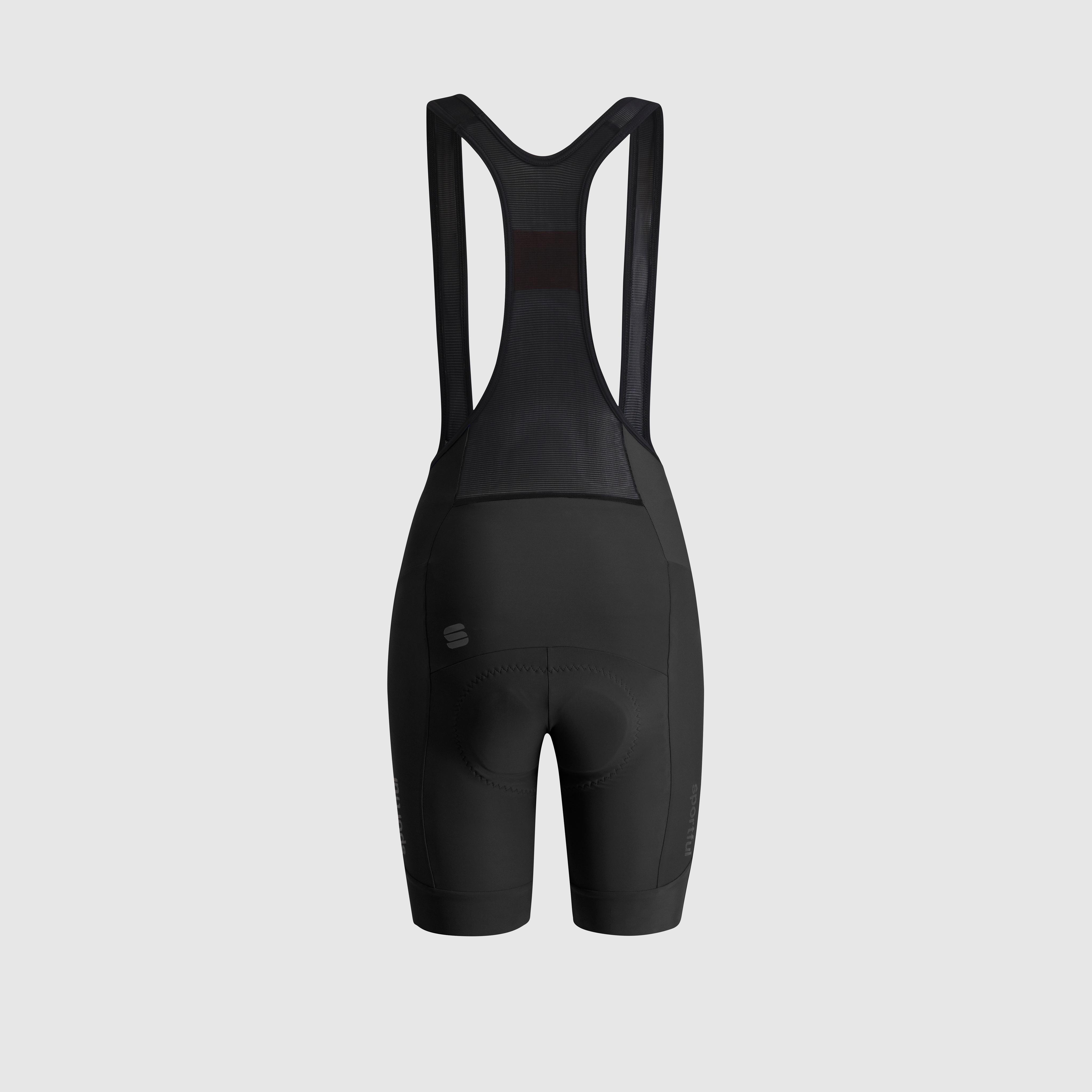 Colorful pulse w  shorty bibshort - black - sportful